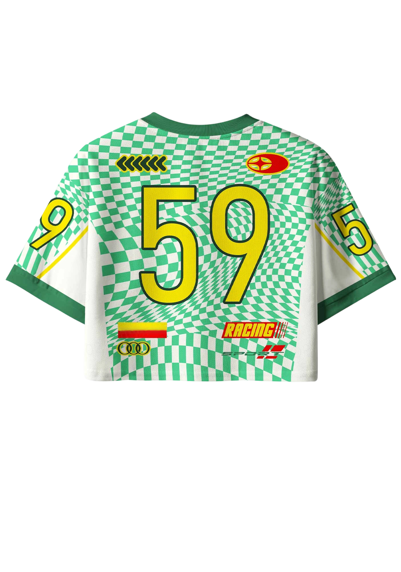 Dibs On The Ginger Y2K Crop Sport Jersey Shirts
