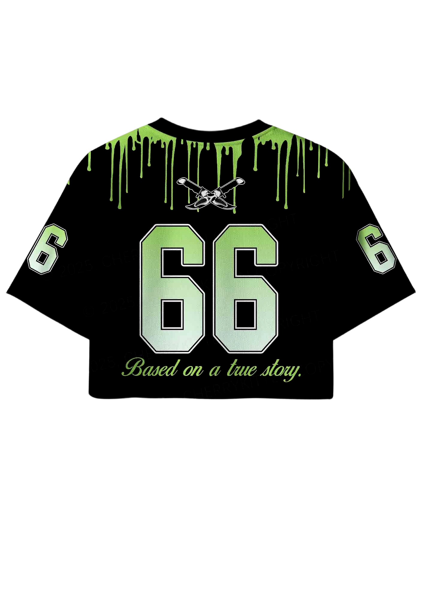 Stab Y2K Crop Sport Jersey Shirts