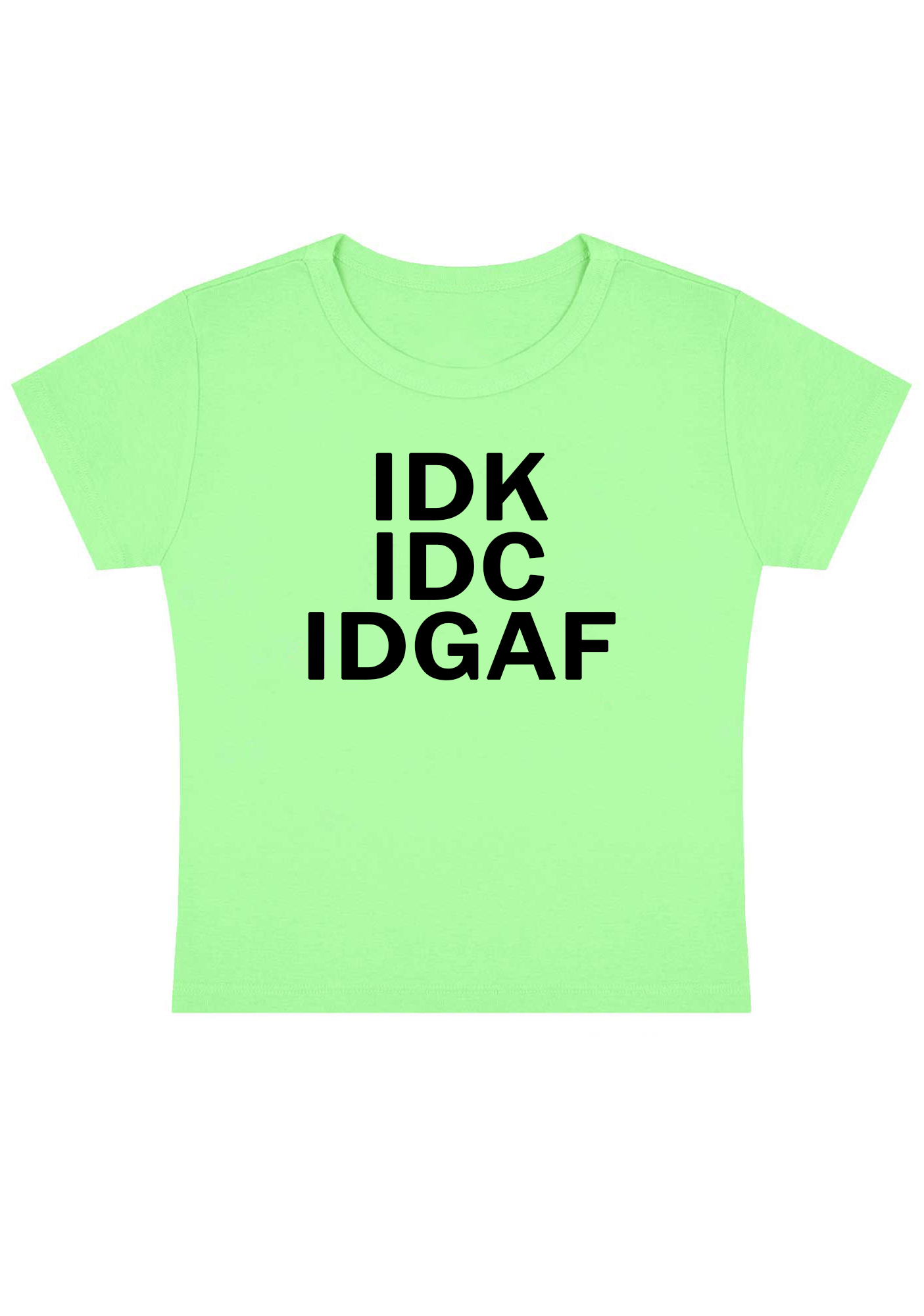 IDK Y2k Baby Tee