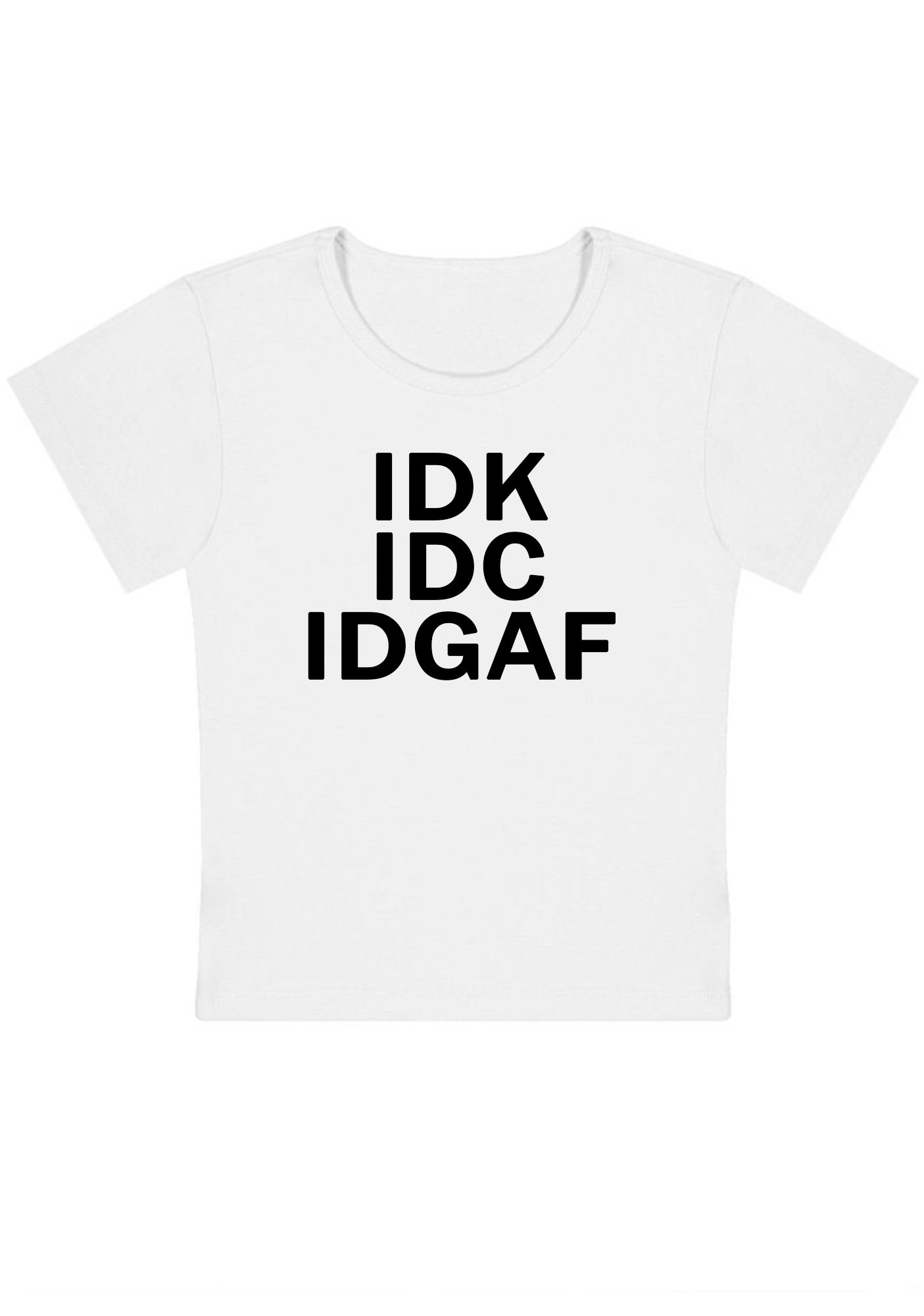 IDK Y2k Baby Tee