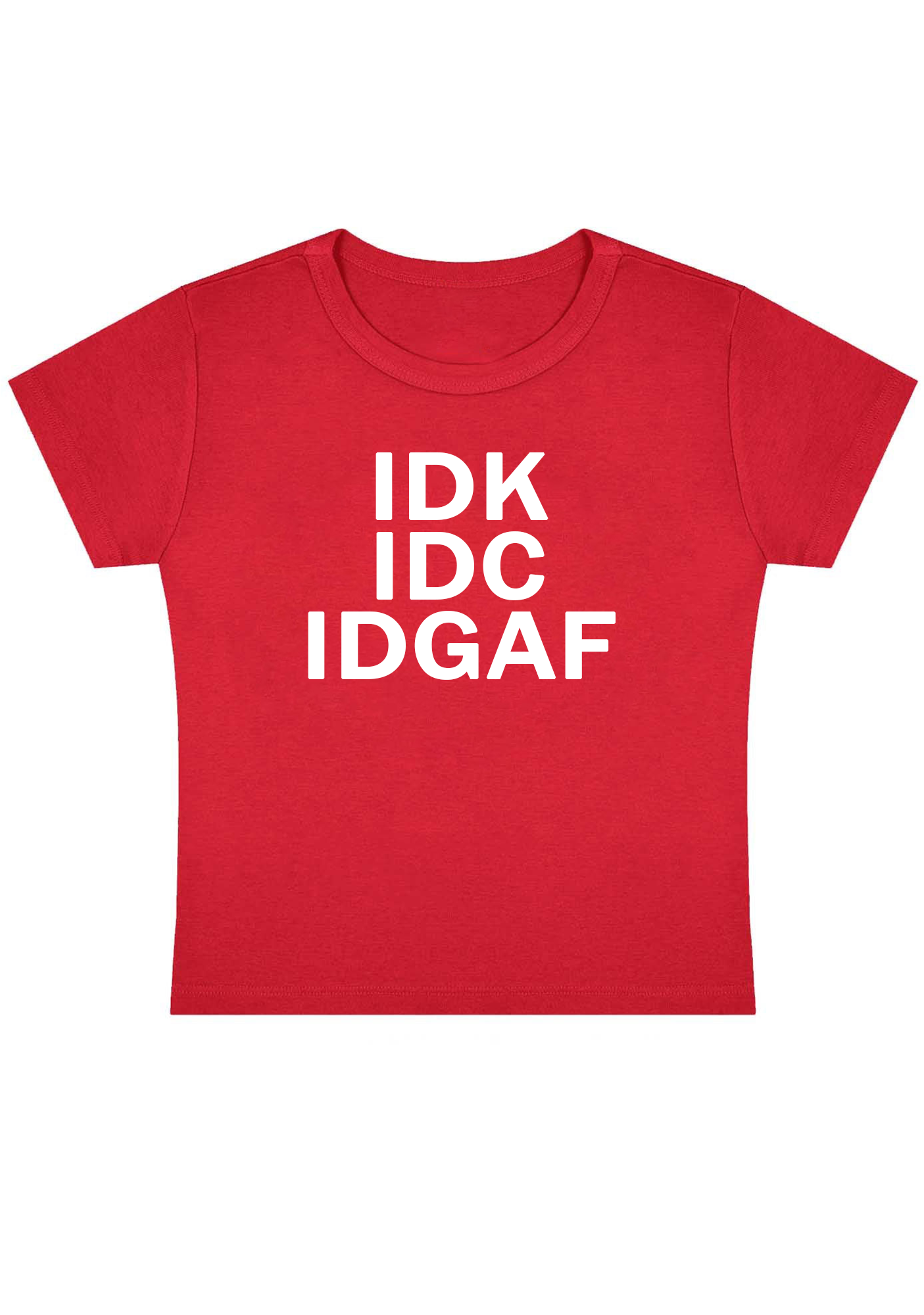 IDK Y2k Baby Tee