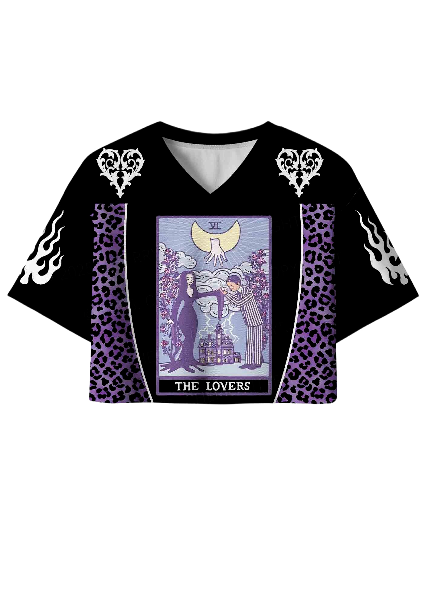 The Lover Y2K Crop Sport Jersey Shirts