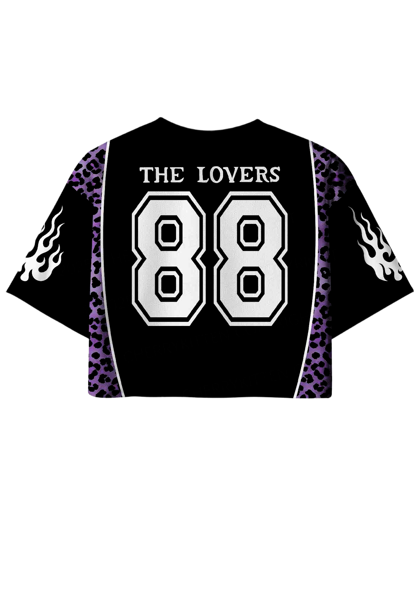 The Lover Y2K Crop Sport Jersey Shirts