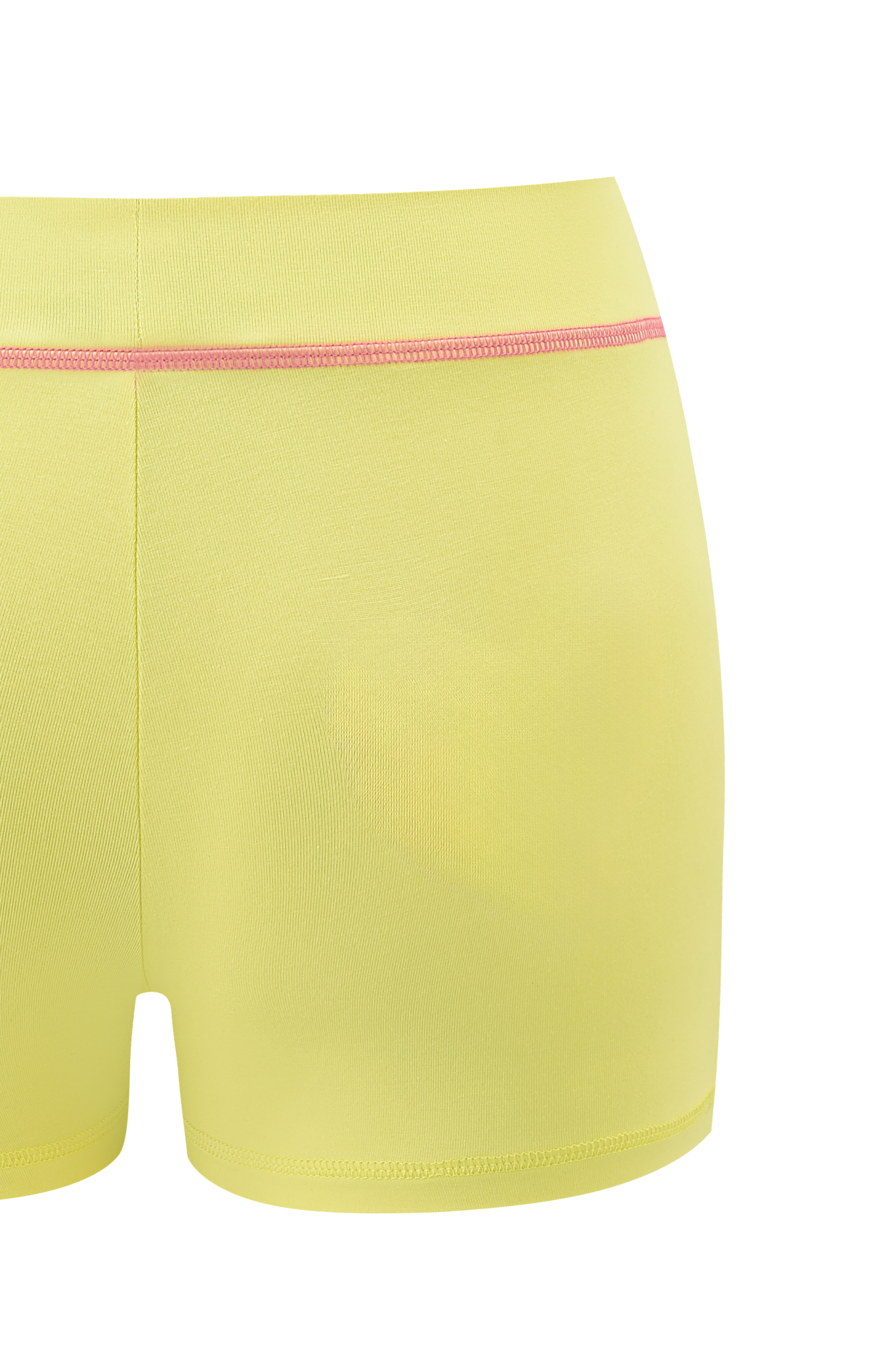 Women's Yellow Baddie Booty Shorts