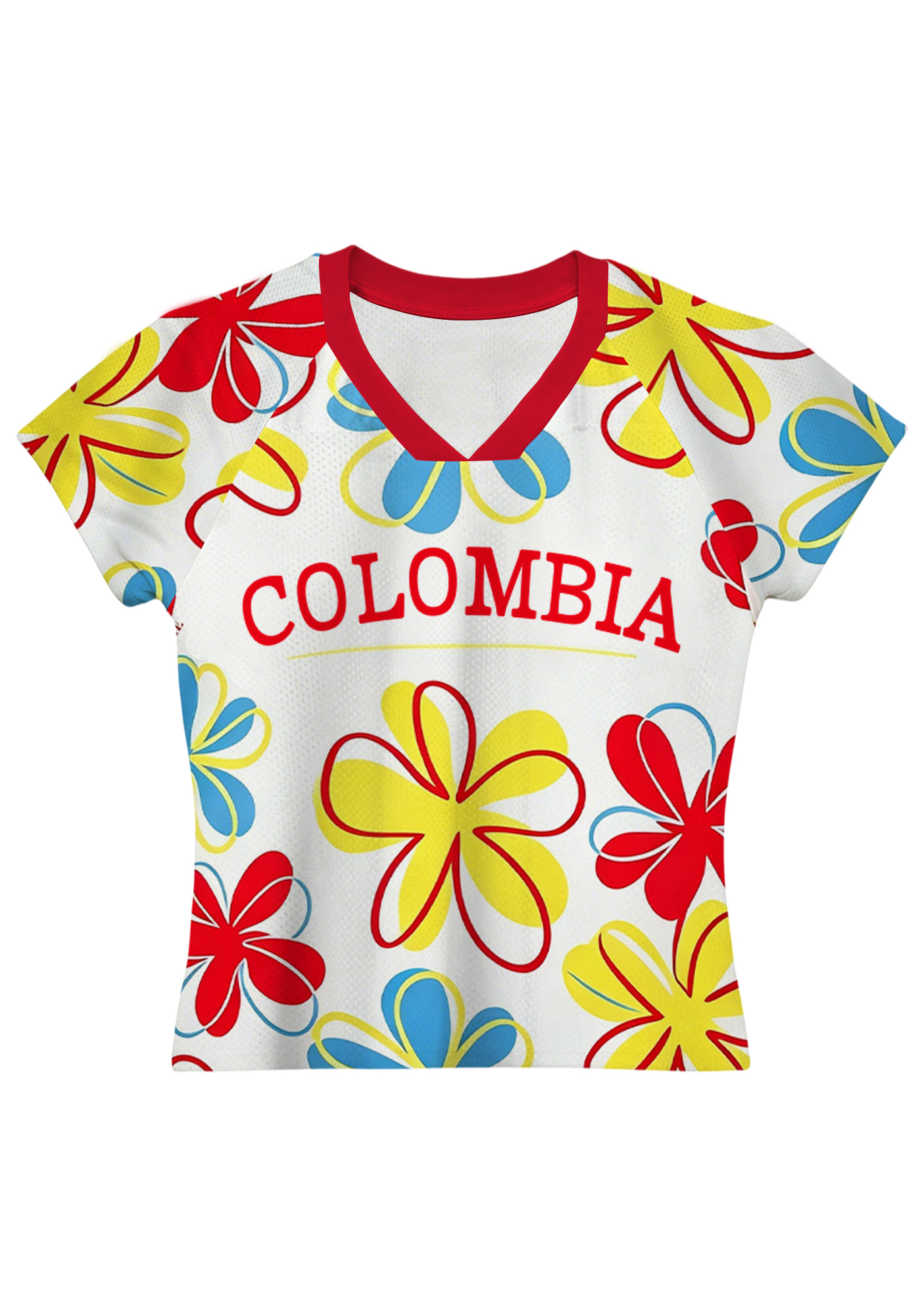 Bright Blooms Number 10 Baby Tee