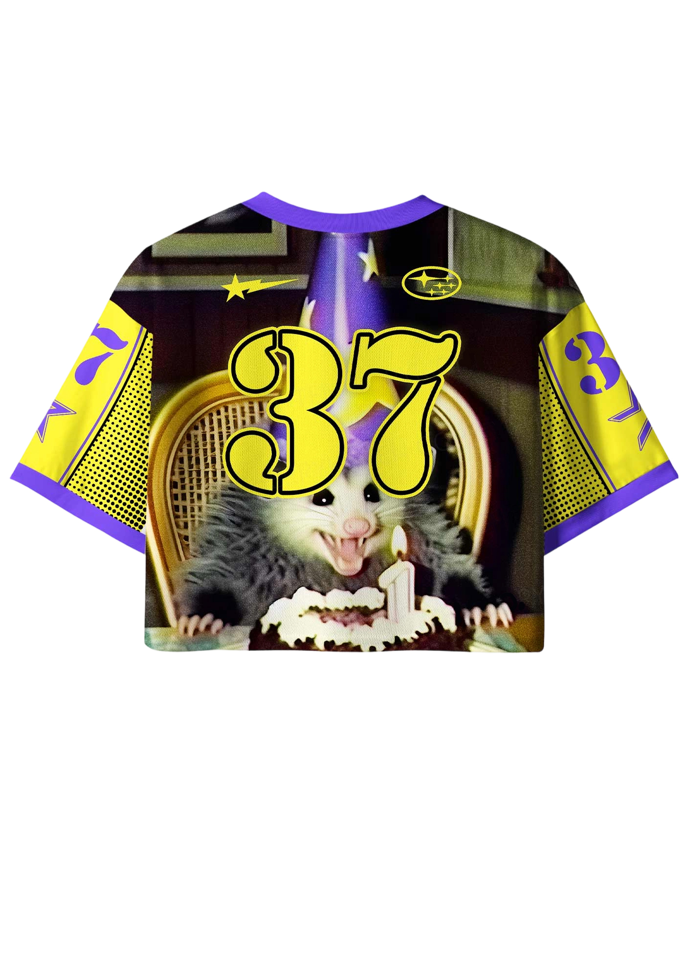 Ratz Y2K Crop Sport Jersey Shirts