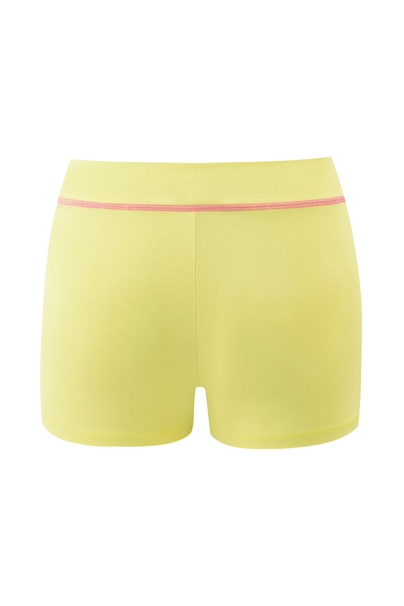 Women's Yellow Baddie Booty Shorts