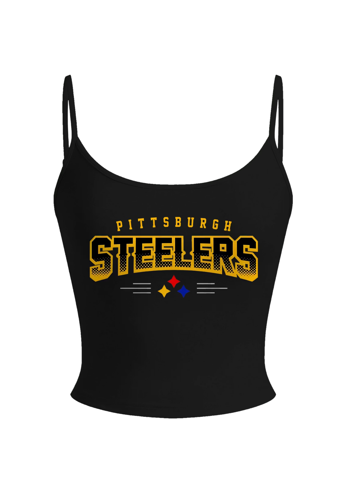 Pittsburgh Steelers Letter Graphic Tops & Elasticated Trousers Two-Piece Set