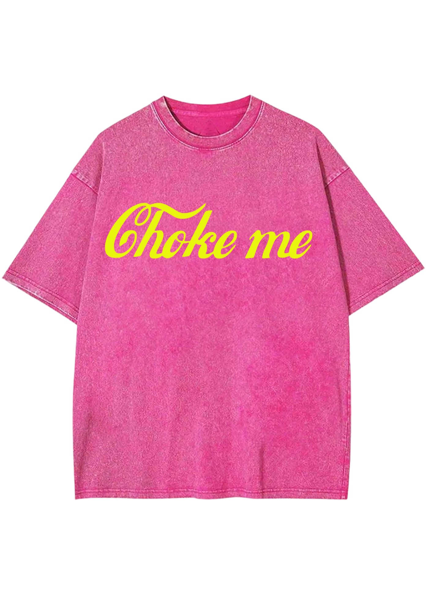 Choke Me Y2K Washed Tee