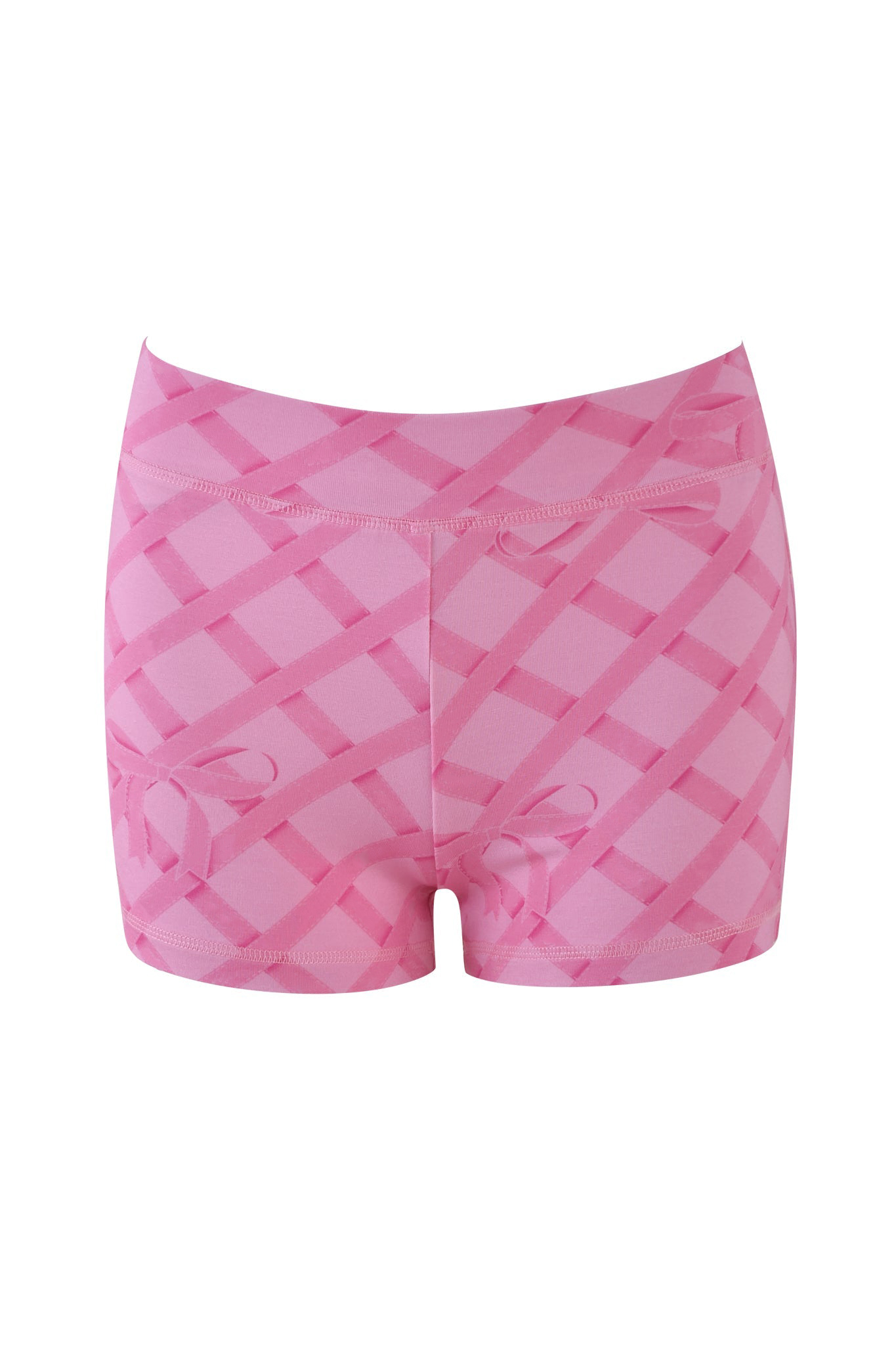 Women's Rose Pink Baddie Booty Shorts