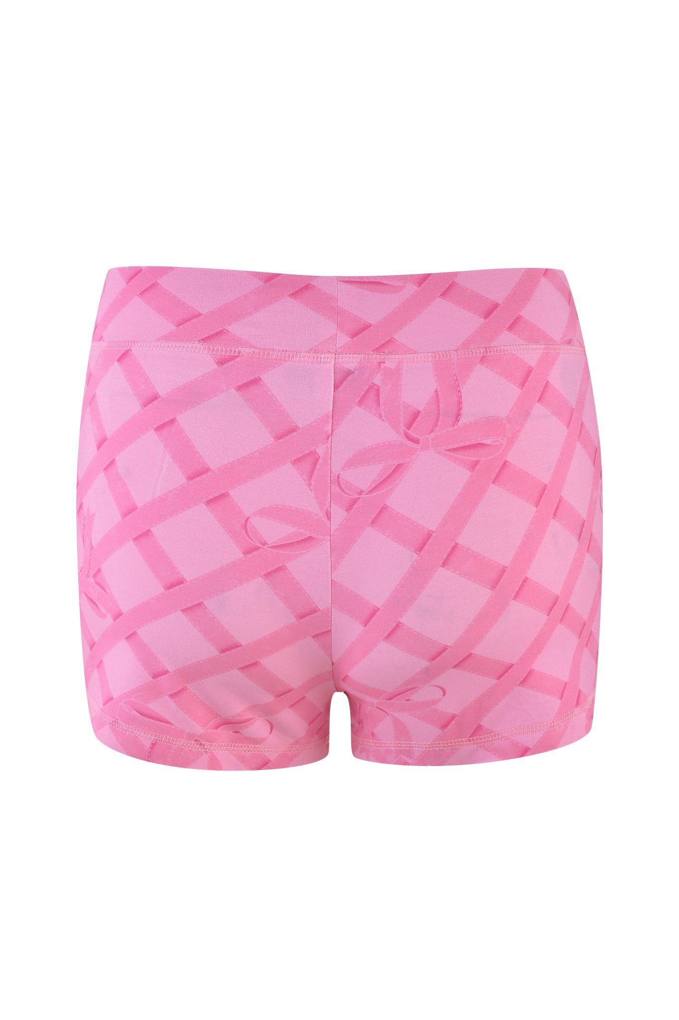 Women's Rose Pink Baddie Booty Shorts