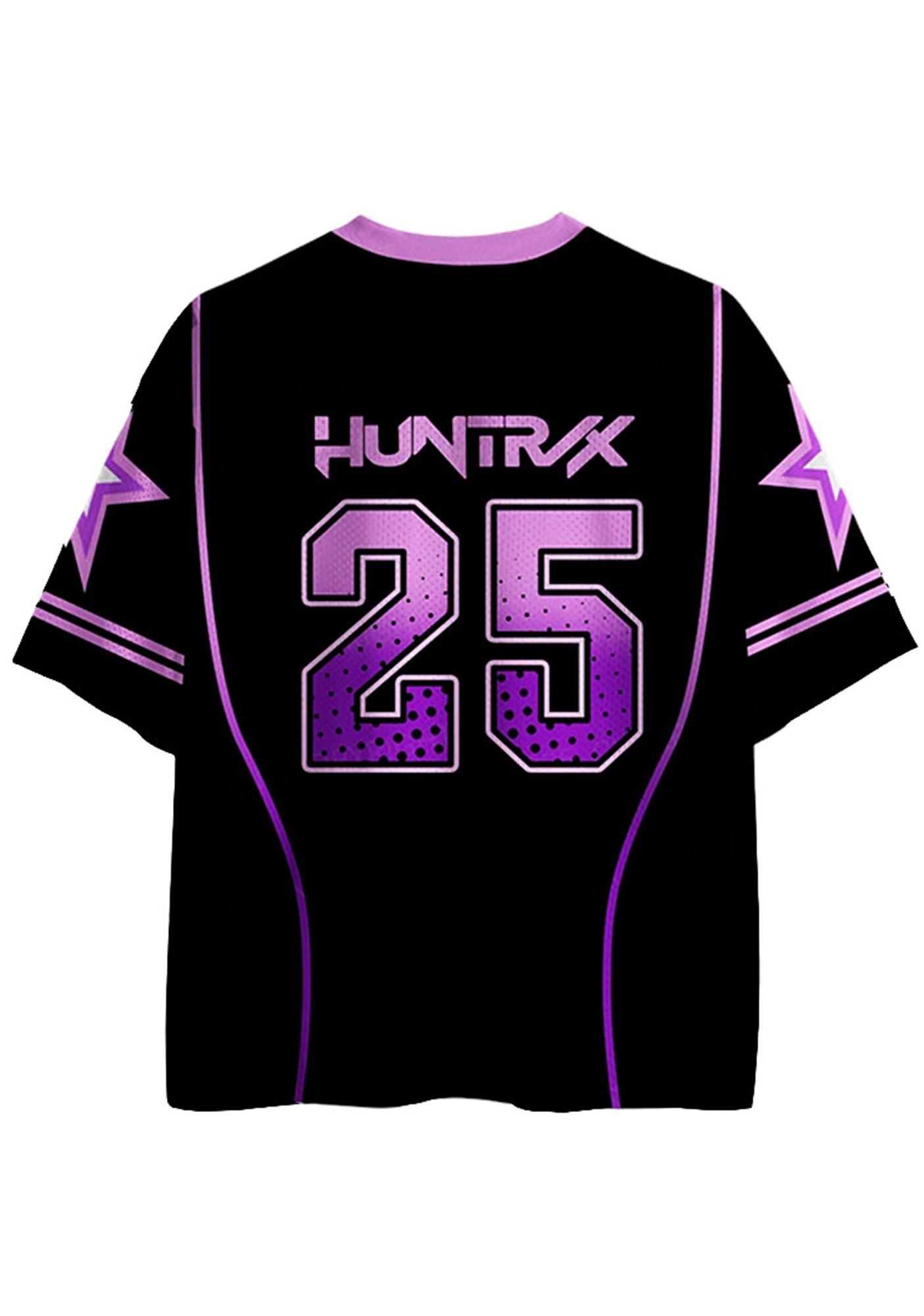 Huntr Y2K Crop Sport Jersey Shirts