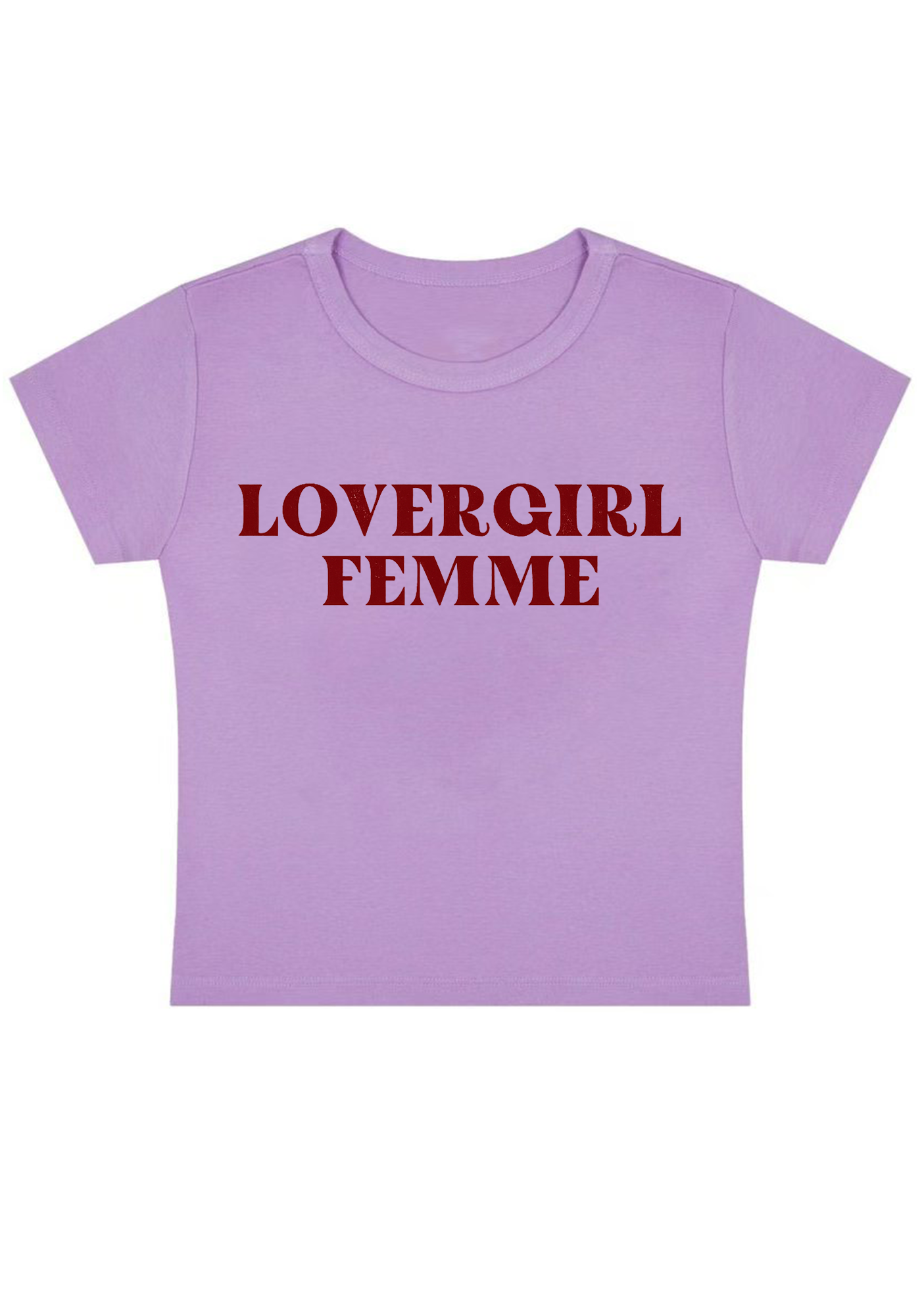 Lovergirl Femme Y2K Baby Tee