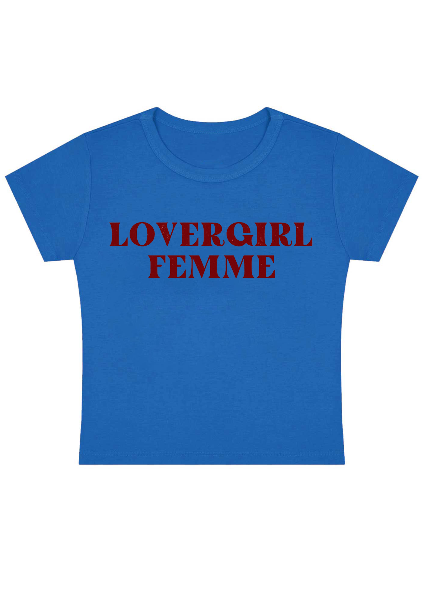 Lovergirl Femme Y2K Baby Tee