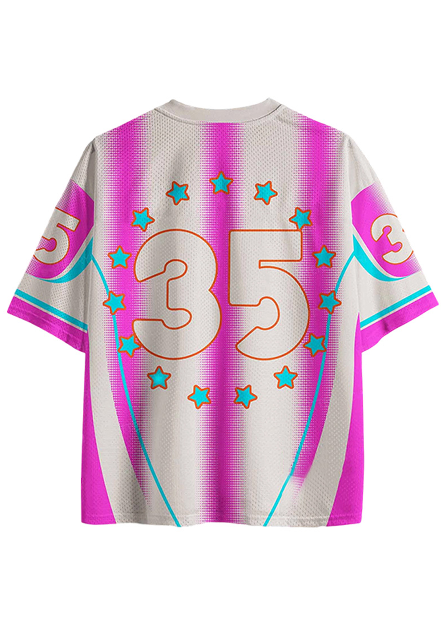 Ketamine Y2K Crop Sport Jersey Shirts