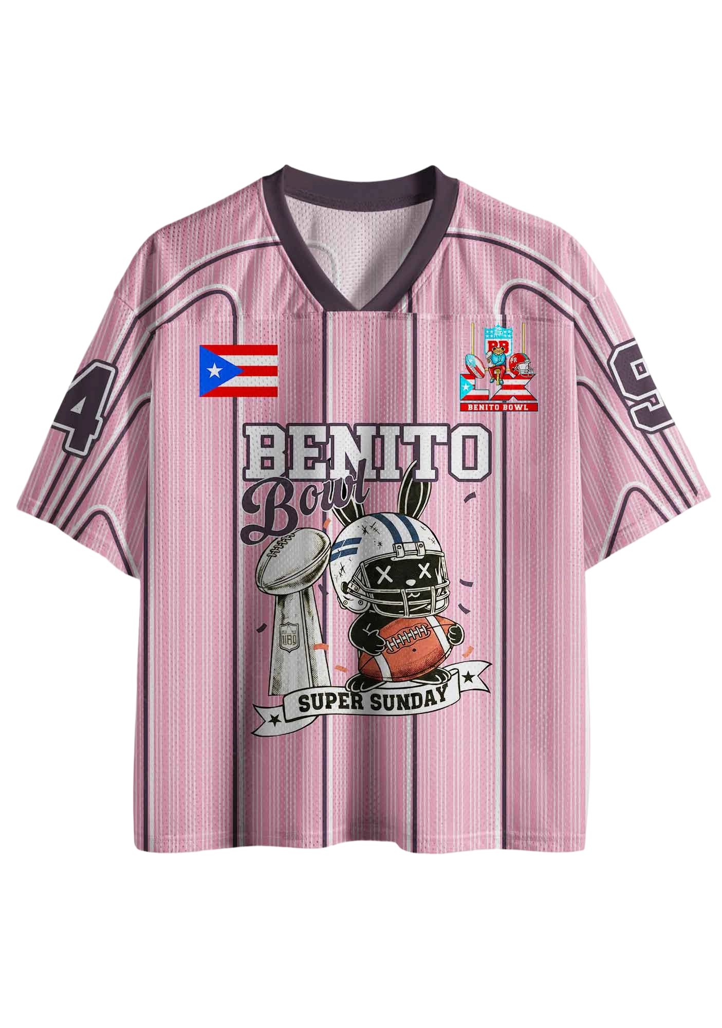 Pink Frog Y2K Crop Sport Jersey Shirts