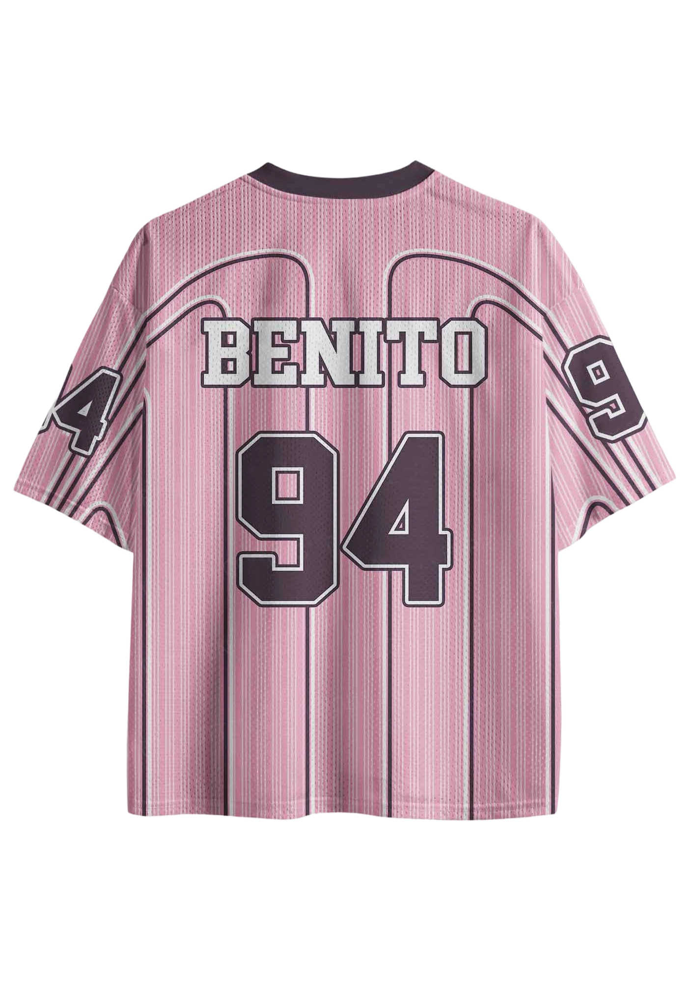 Pink Frog Y2K Crop Sport Jersey Shirts