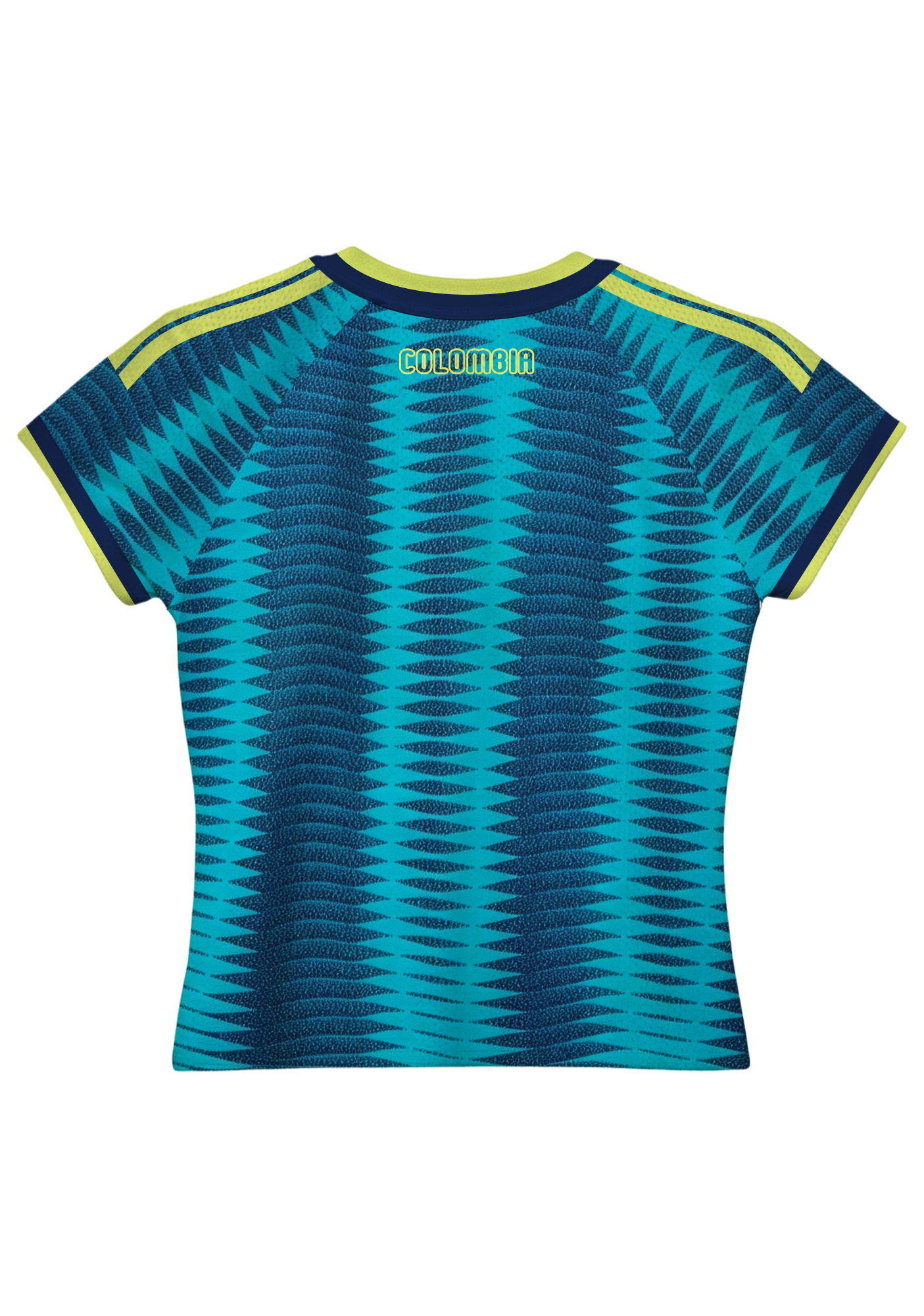 Colombia Retro Soccer Baby Mesh Jersey Top