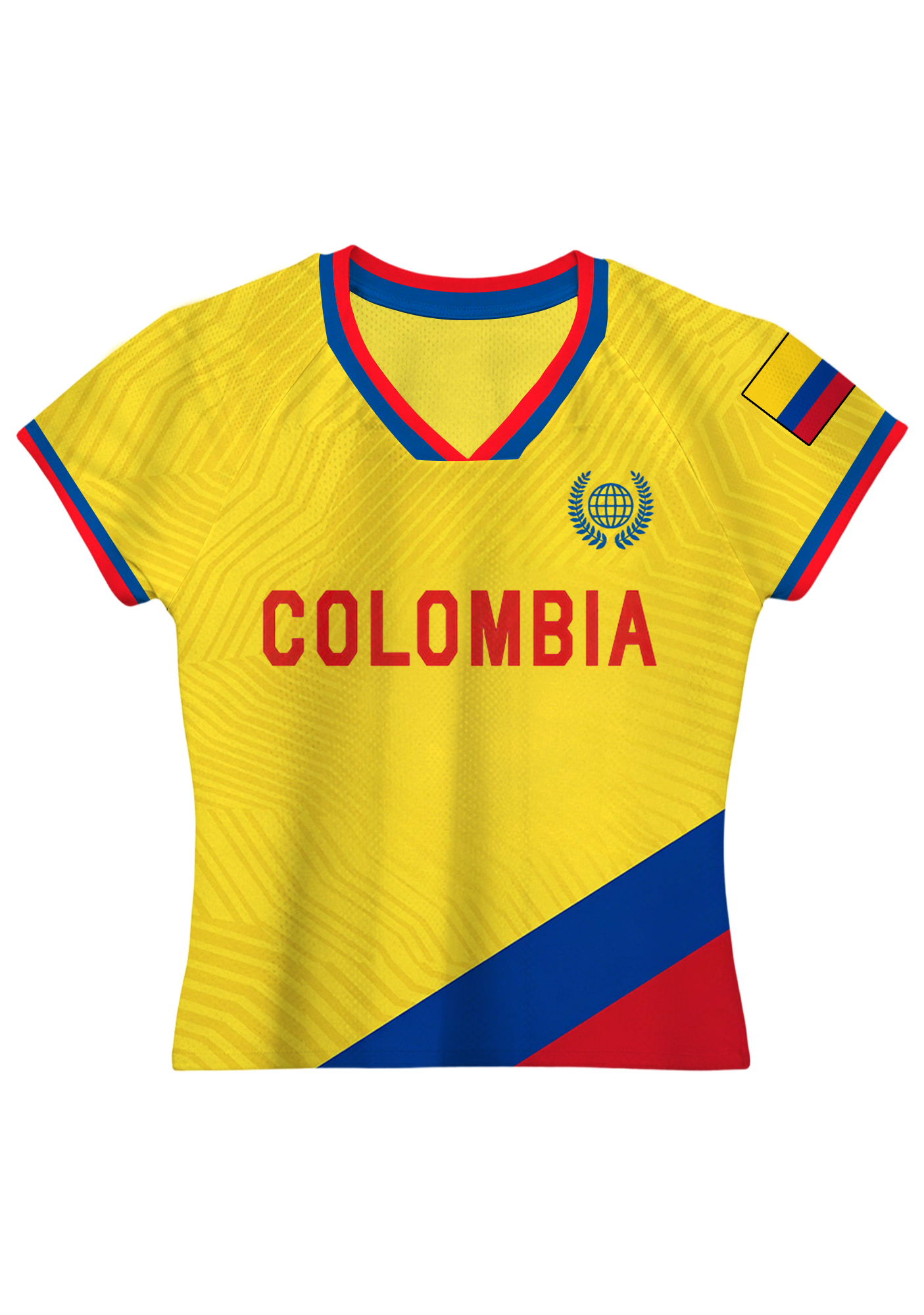 Colombia National Team Fan Baby Mesh Jersey Top