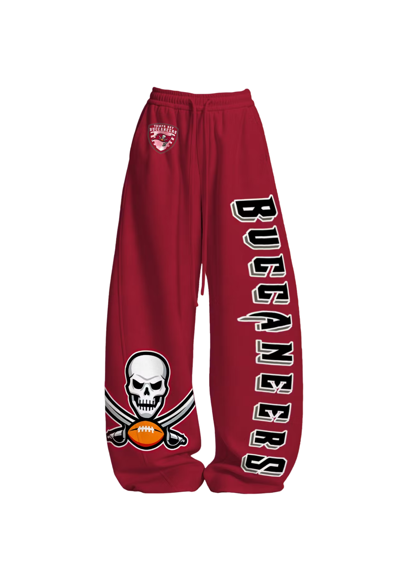 Tampa Bay Buccaneers Skull Pirate Tops & Elasticated Trousers Two-Piece Set