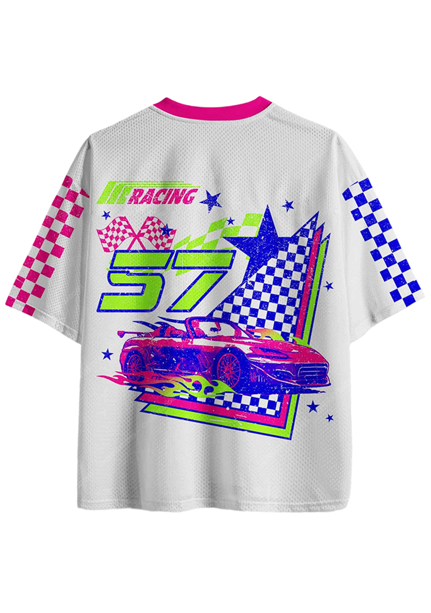 Life Sucks Y2K Crop Sport Jersey Shirts