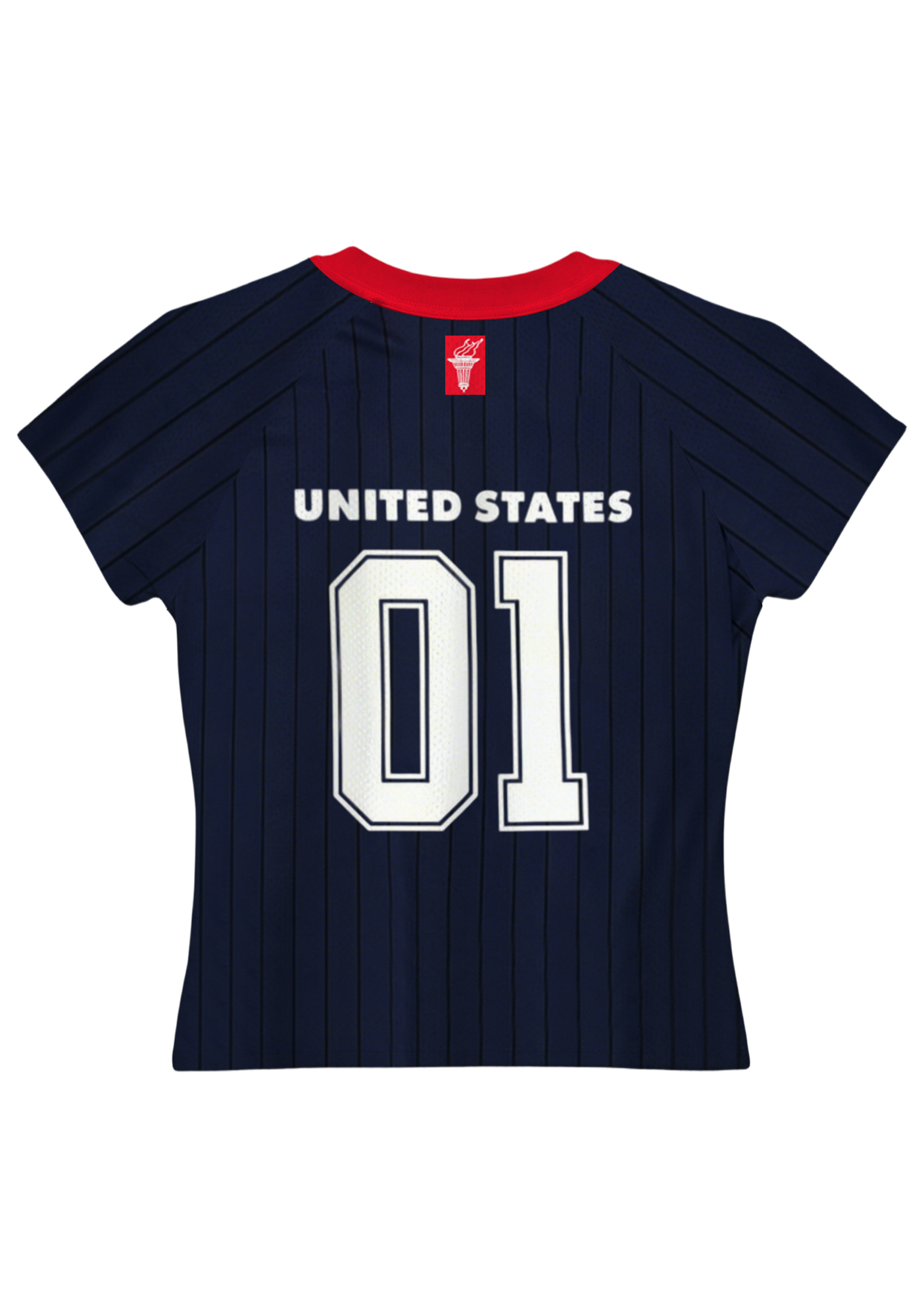 Retro USA Olympic Baby Mesh Jersey Top