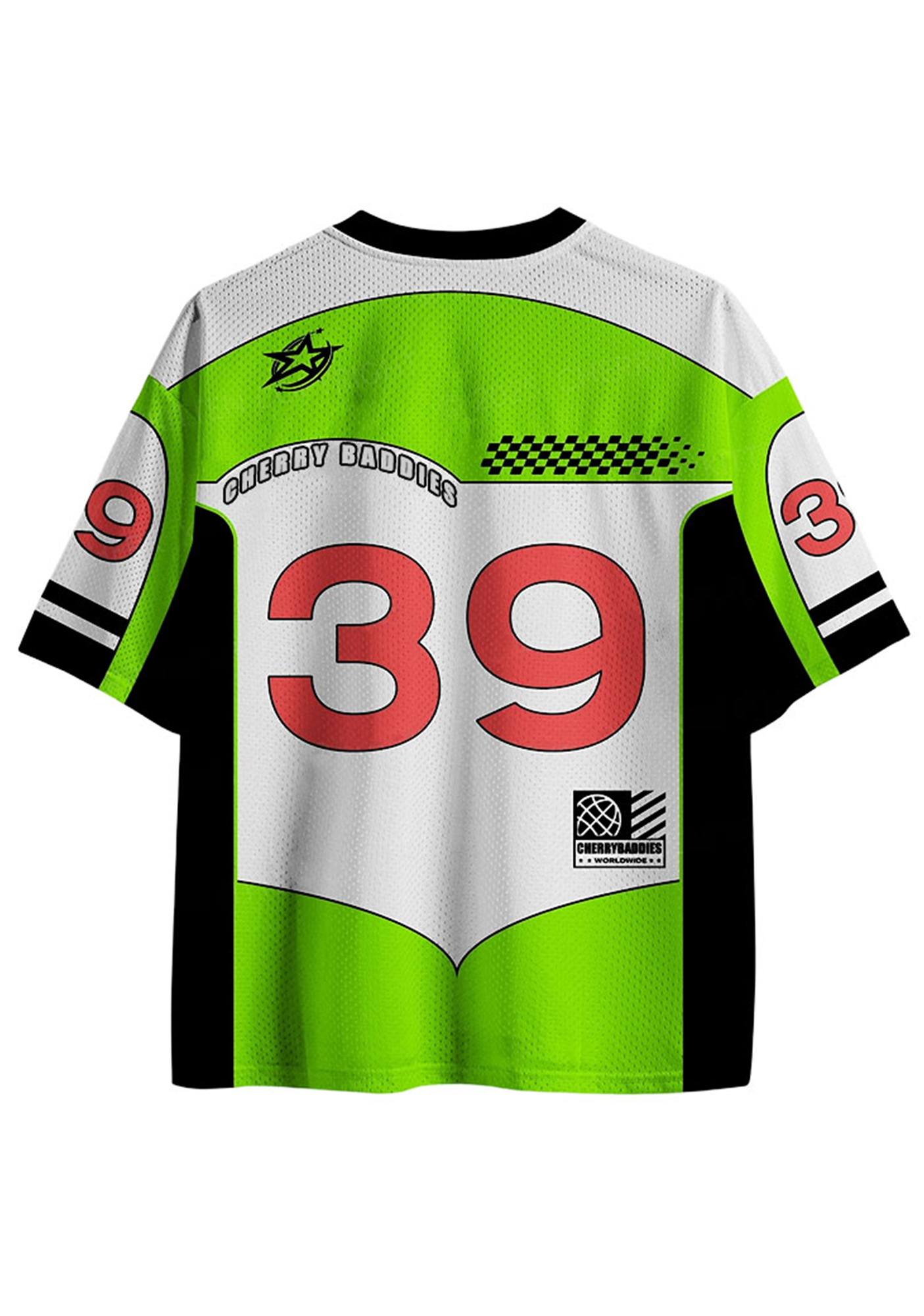 L WAS GAY Y2K Crop Sport Jersey Shirts