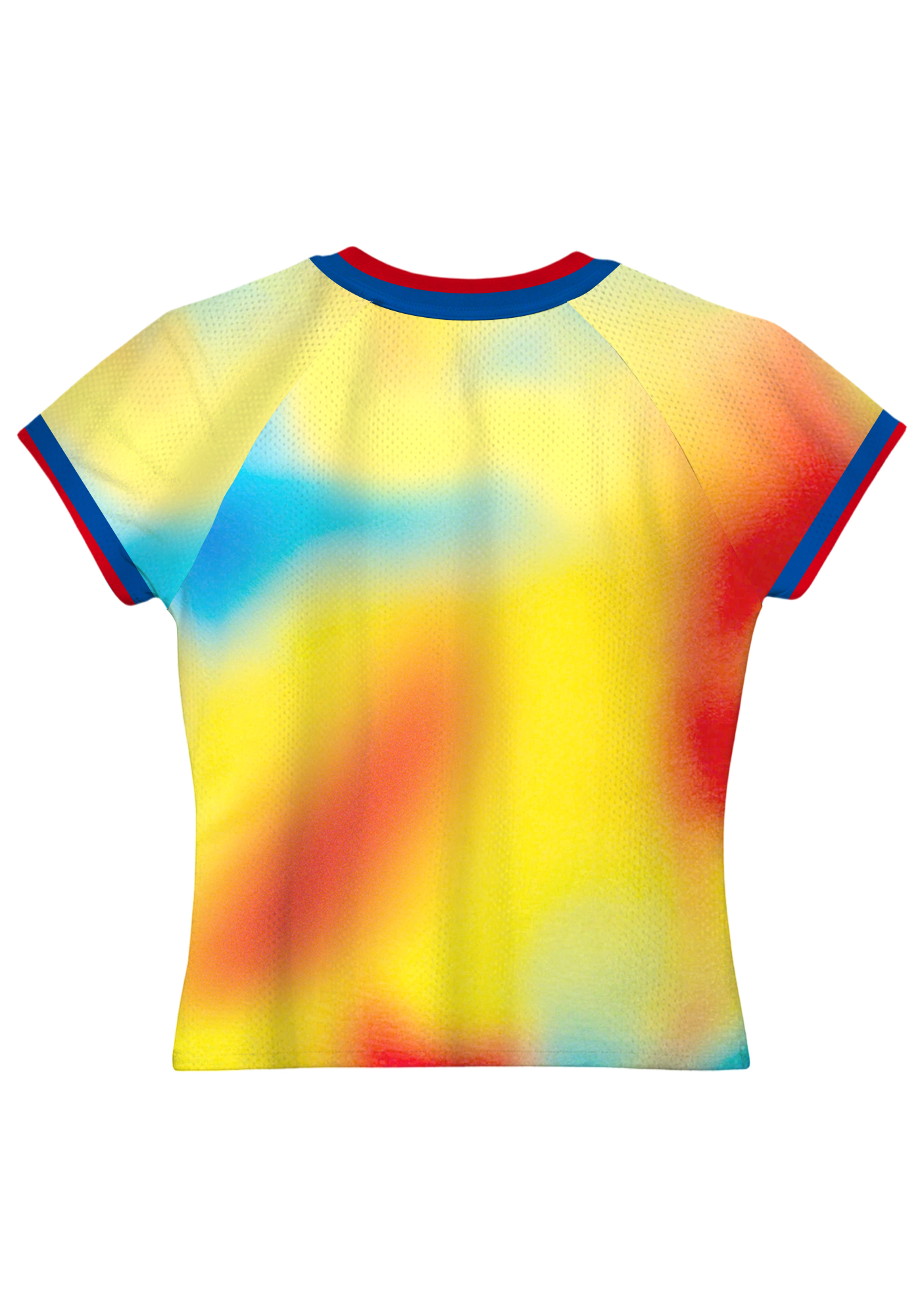 Vibrant Tie Dye Colombia 26 Mesh Jersey Top