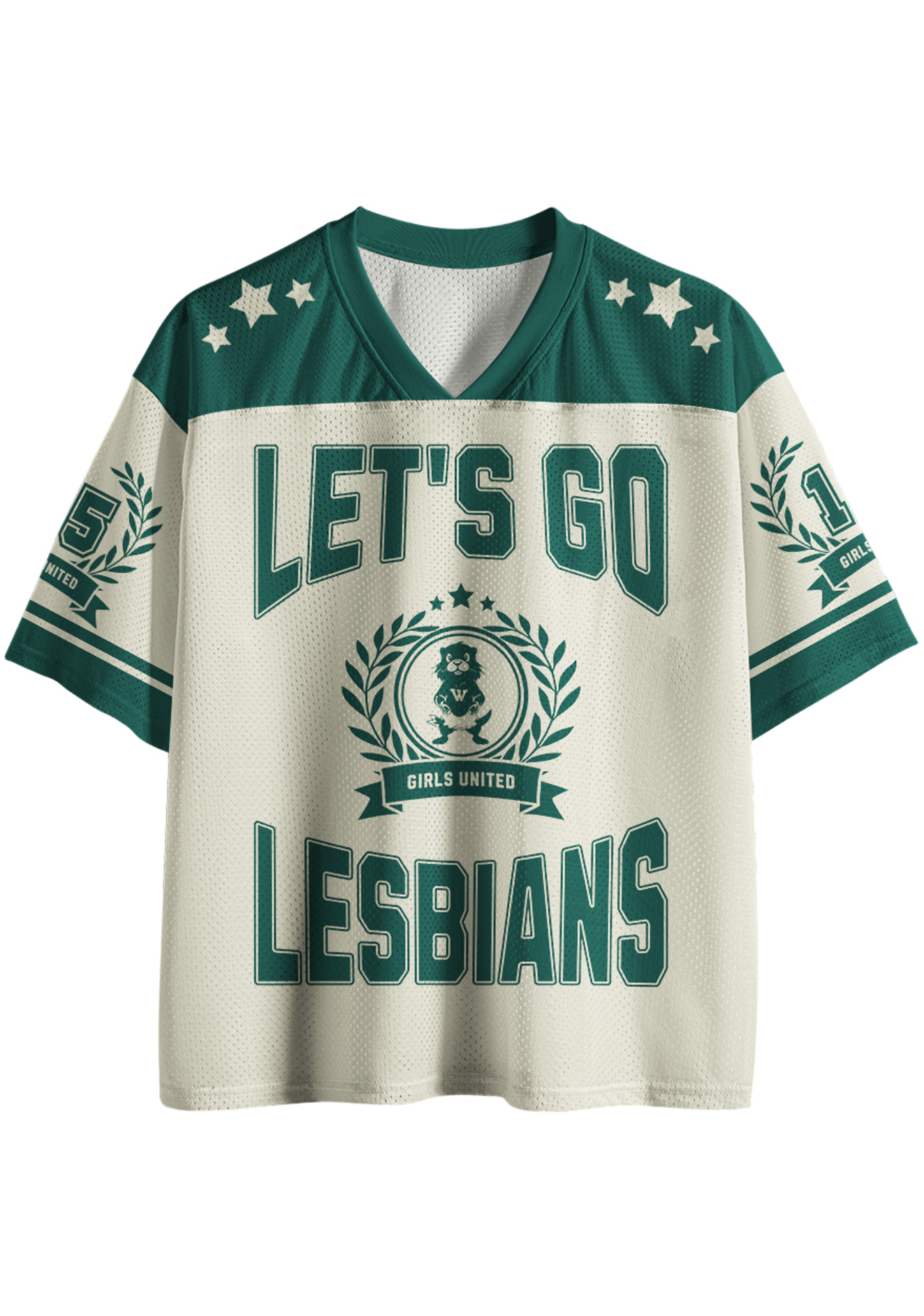 LET'S GO LESBIANS Mesh Jersey