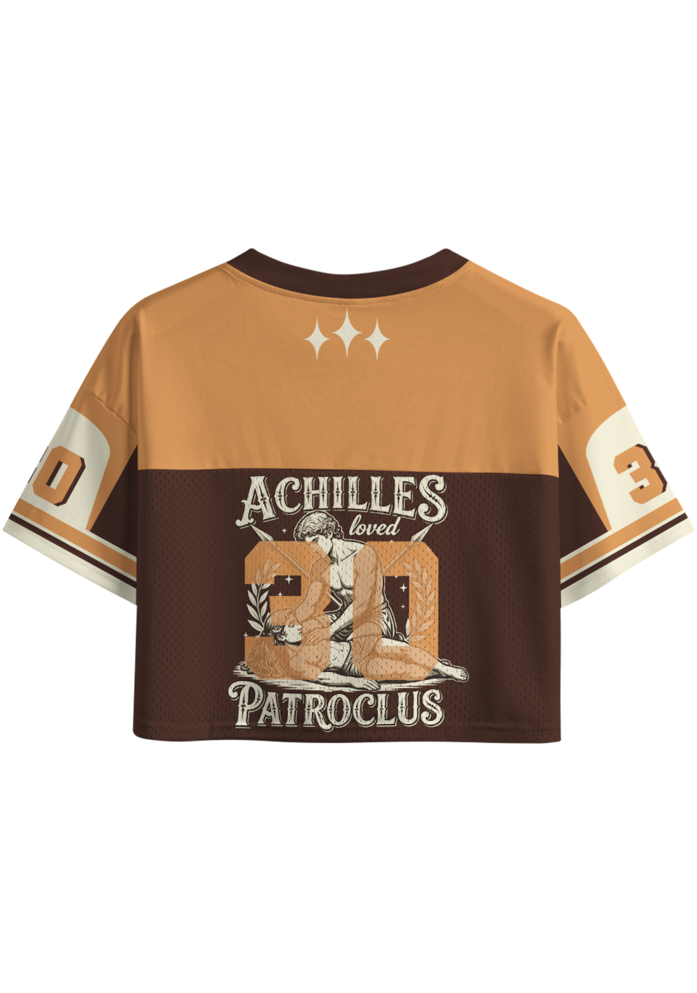 Achilles Loved Patroclus Crop Sports Jersey