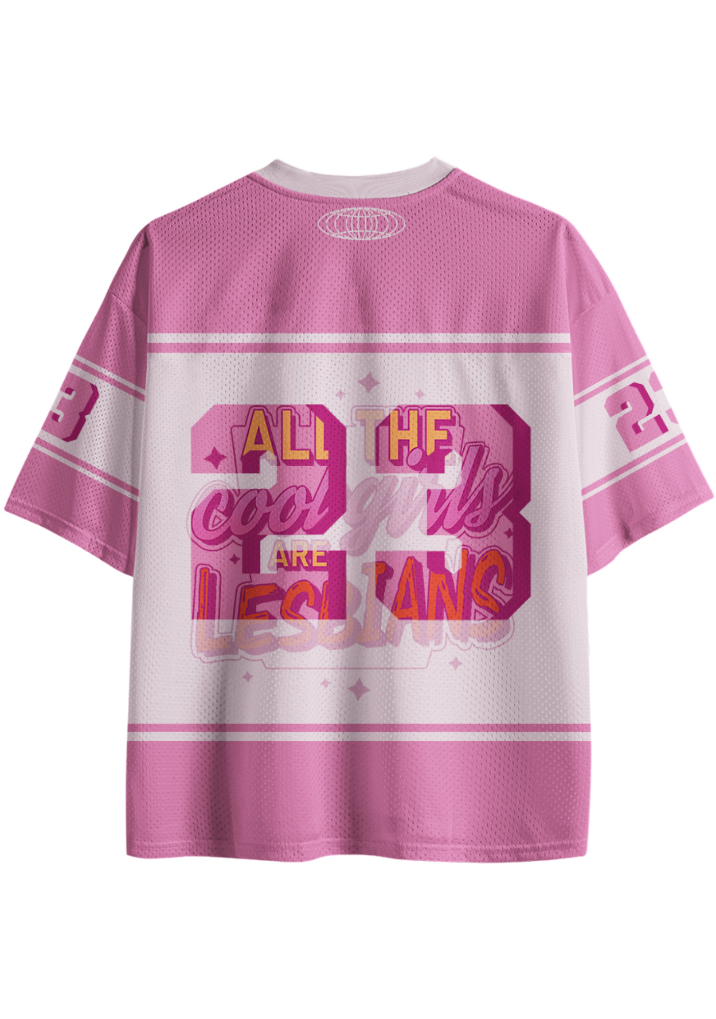 All The Cool Girls Are Lesbians Mesh Jersey