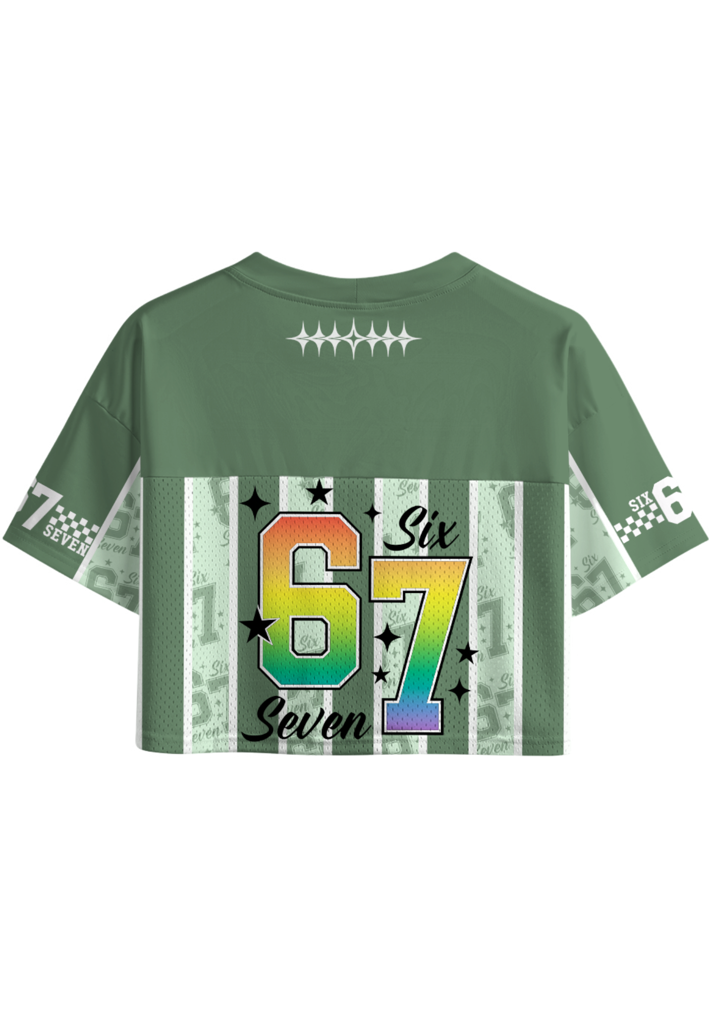 Six Seven LGBT Pride Crop Sports Jersey