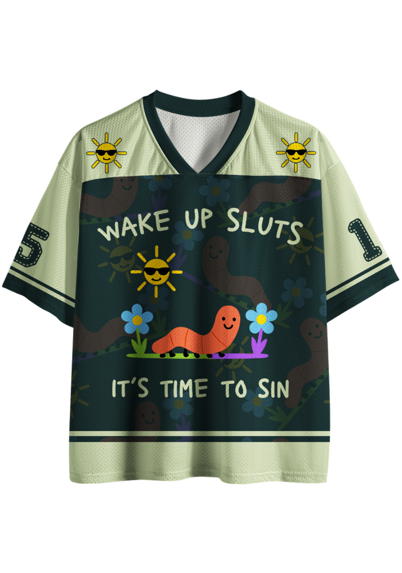 Wake Up Sluts Mesh Jersey