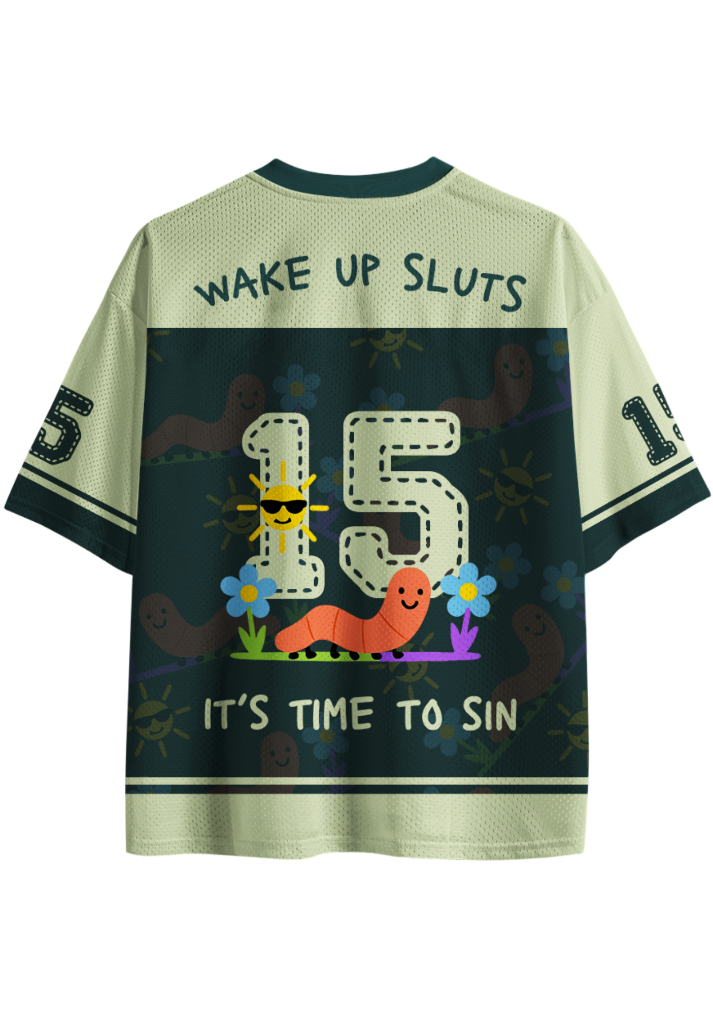 Wake Up Sluts Mesh Jersey