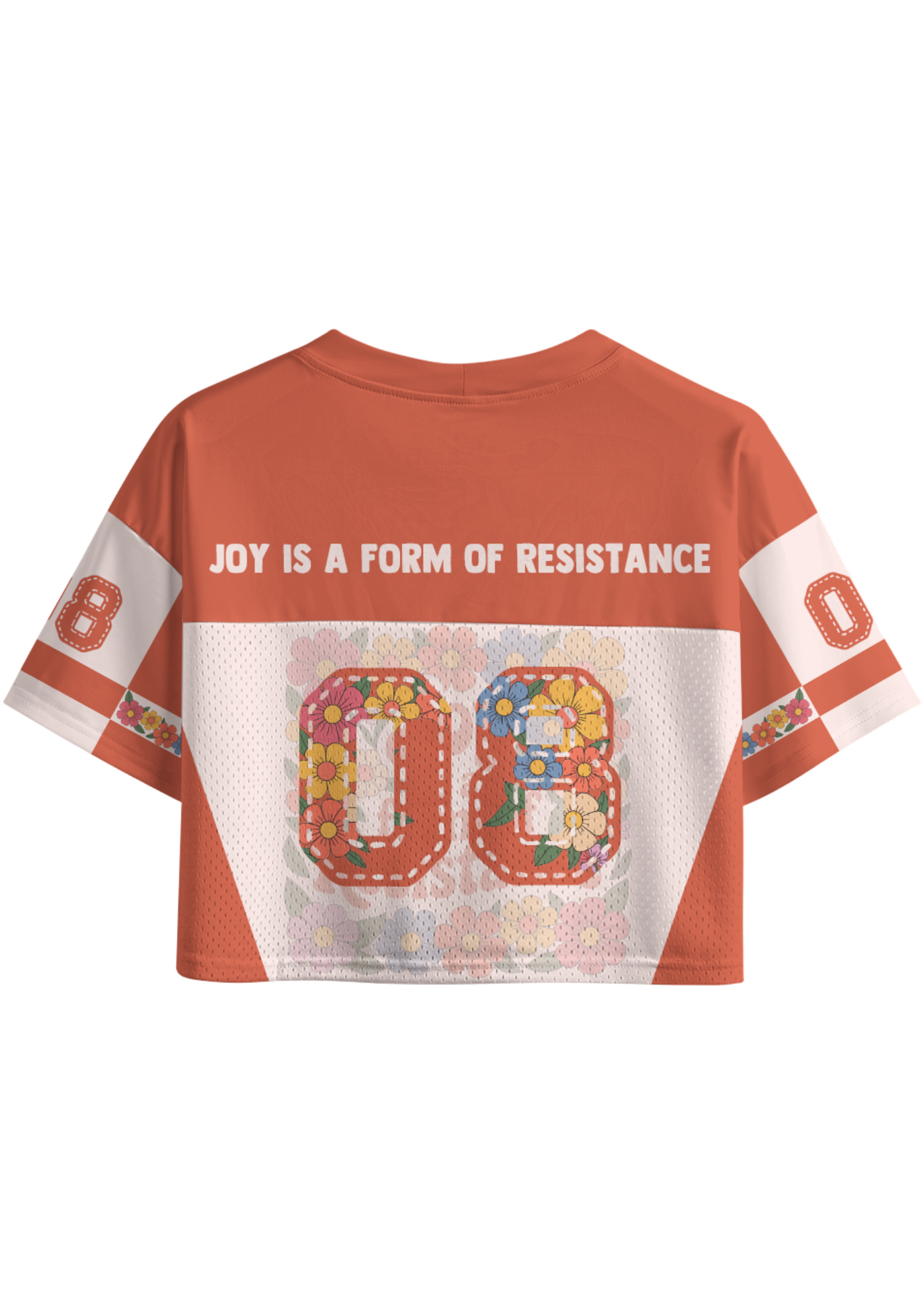 Joy Is a Form of Resistance Crop Sports Jersey