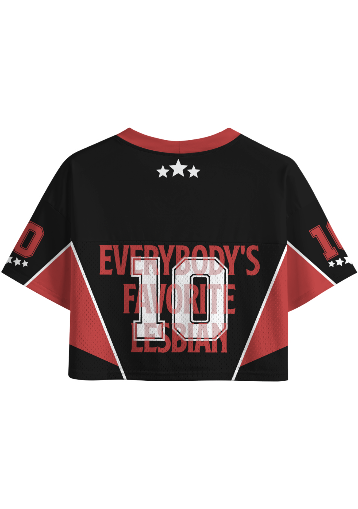 Everybody's Favorite Lesbian Funny LGBT Crop Sports Jersey