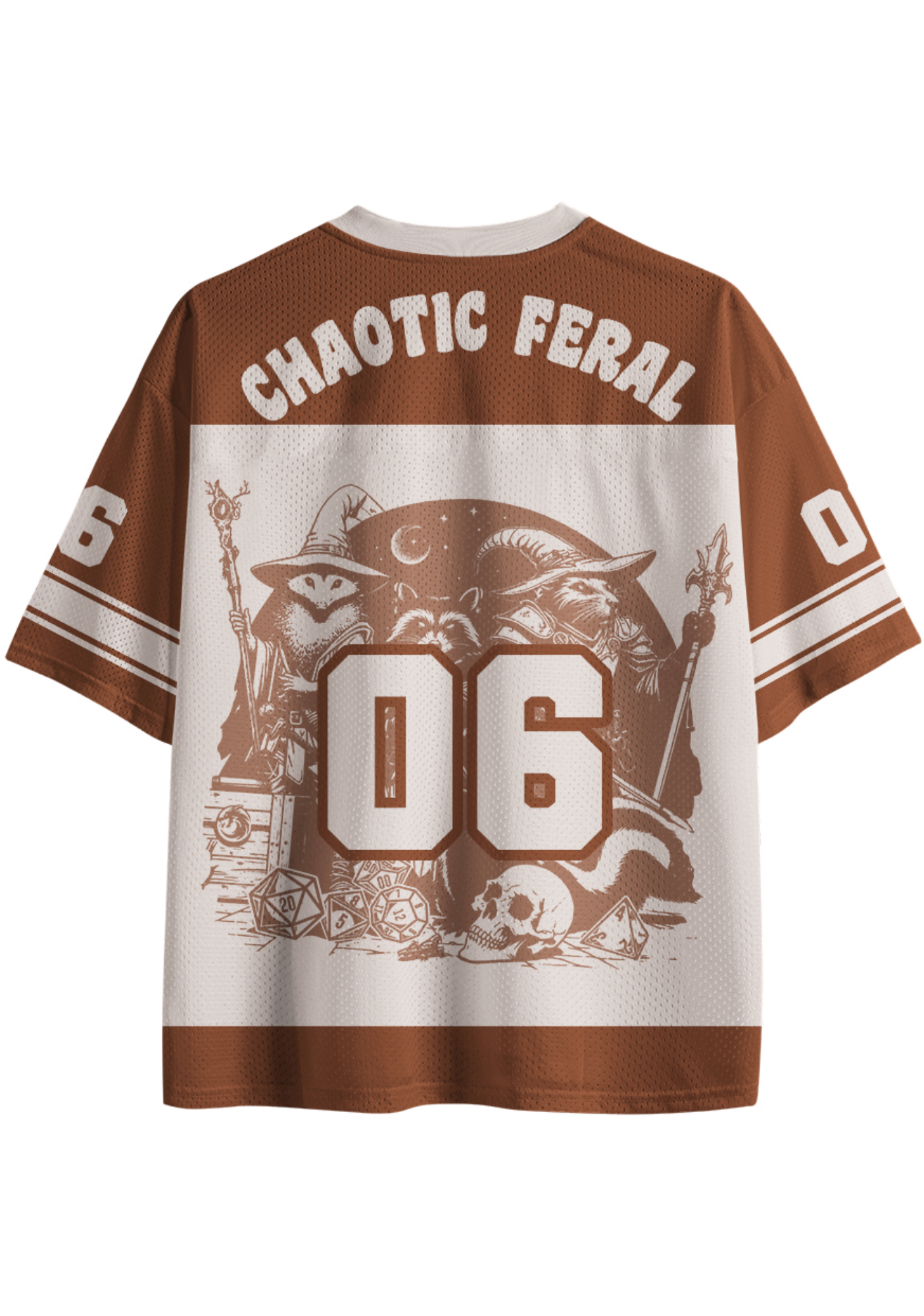 Chaotic Feral, dnd Mesh Jersey