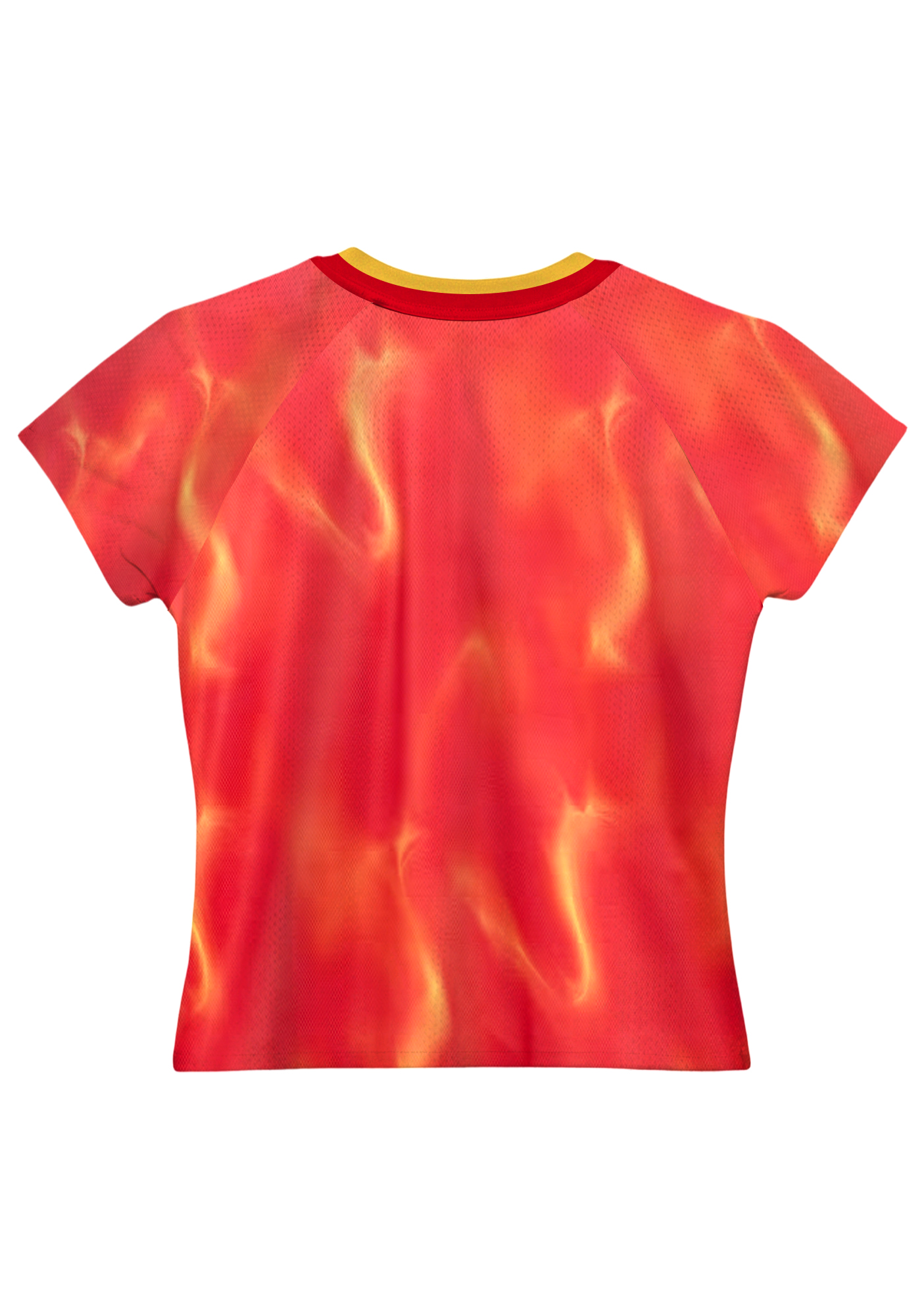 Flame Tie-Dye Spain 26 Mesh Jersey Top