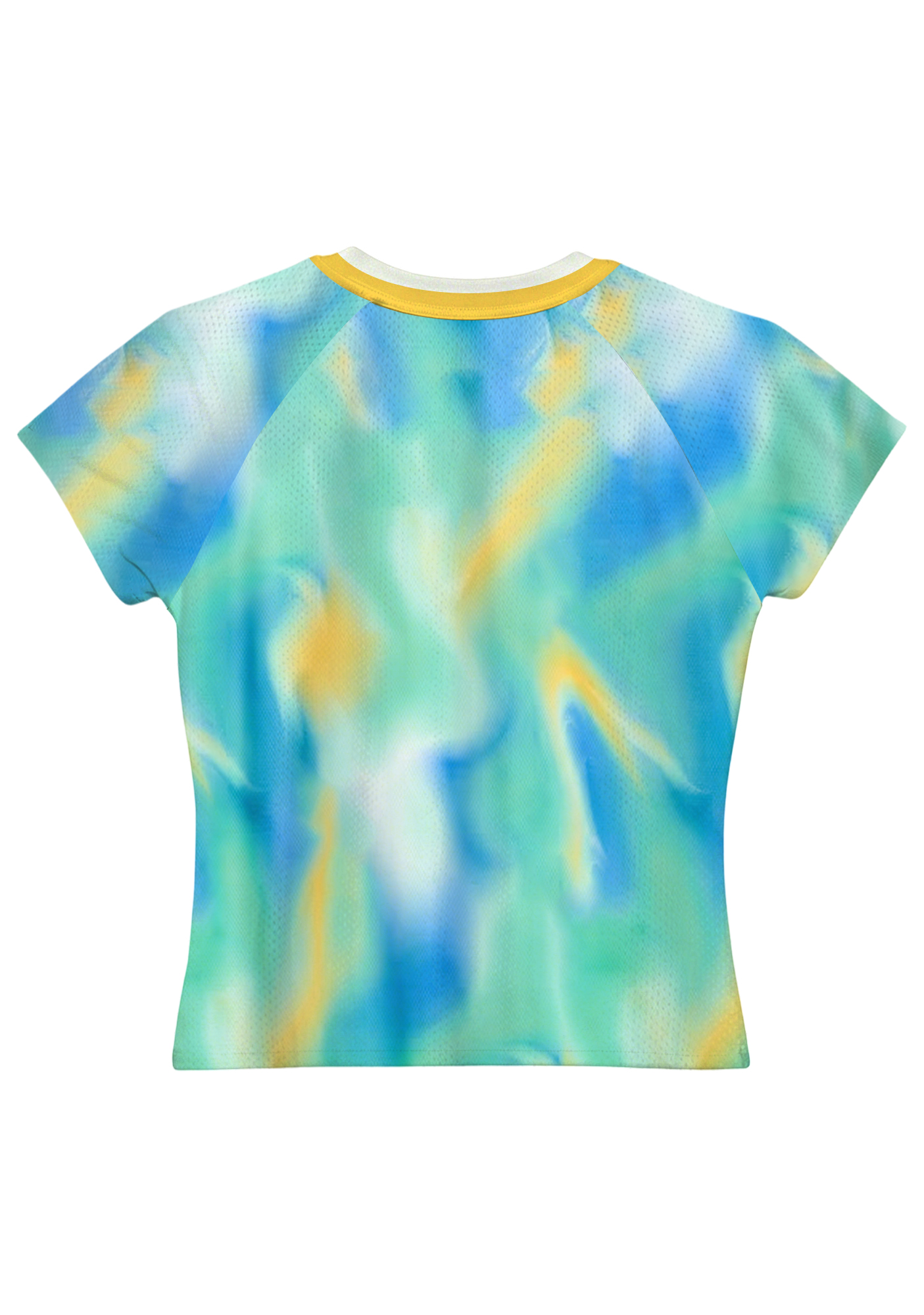 Brazil #26 Tie Dye Mesh Jersey Top