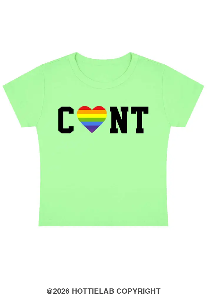 Cunt Y2k Baby Tee