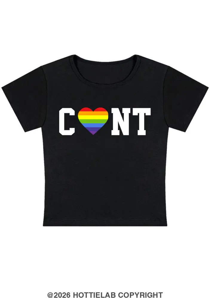 Cunt Y2k Baby Tee