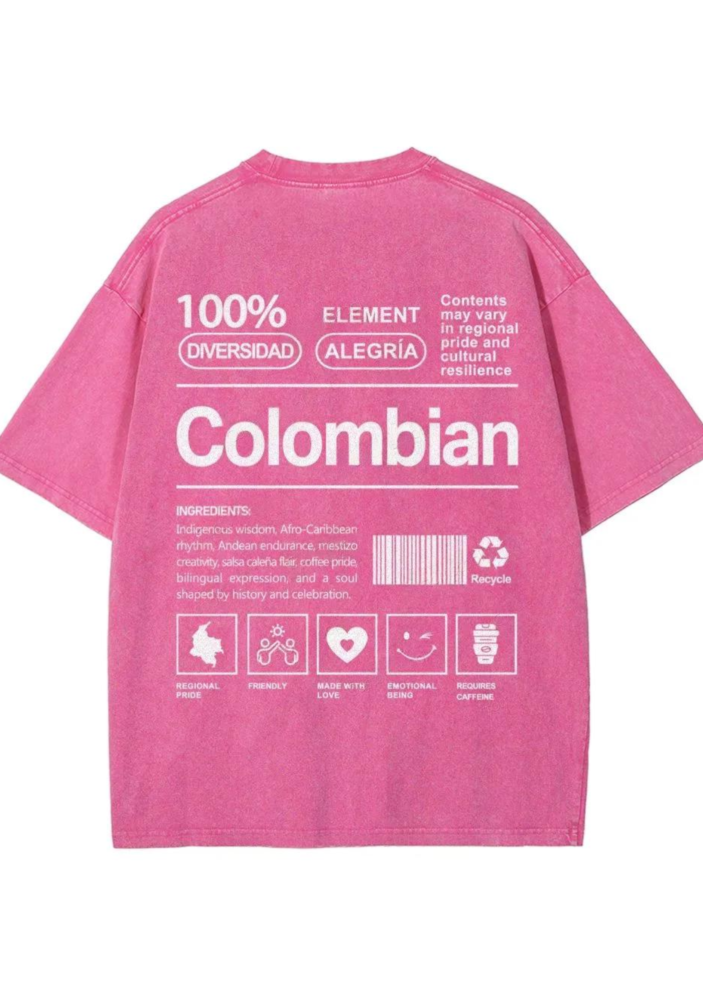 Vintage Colombia Graphic Washed Tee