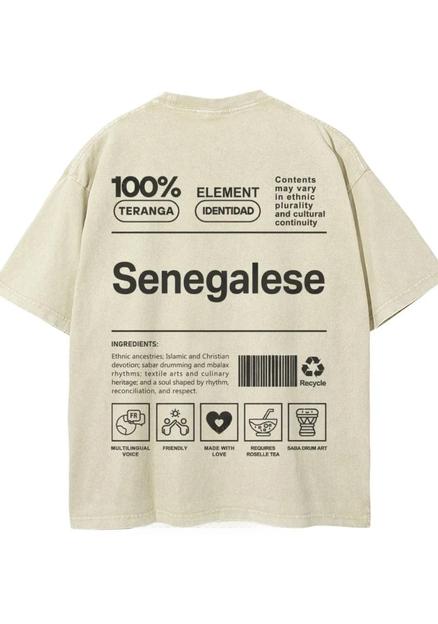 [Copy]Vintage Koreans Graphic Washed Tee