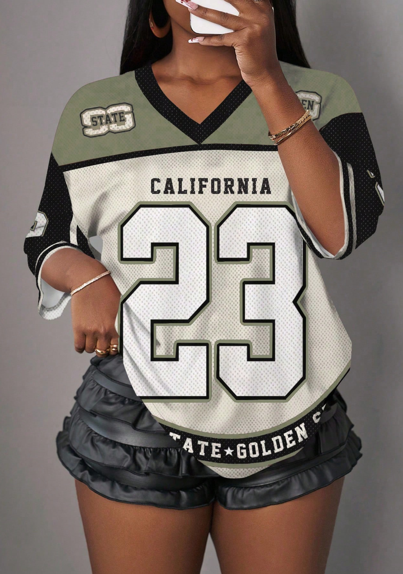 07/23/66 Distressed Number Jersey Shirts