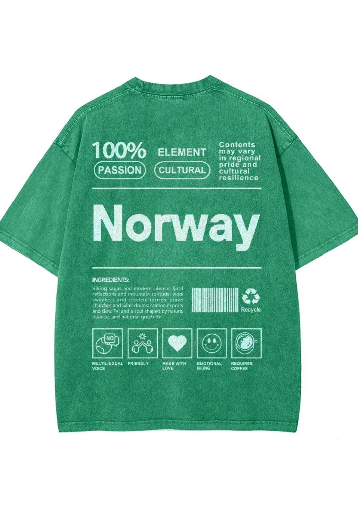 Vintage Argentina Graphic Washed Tee
