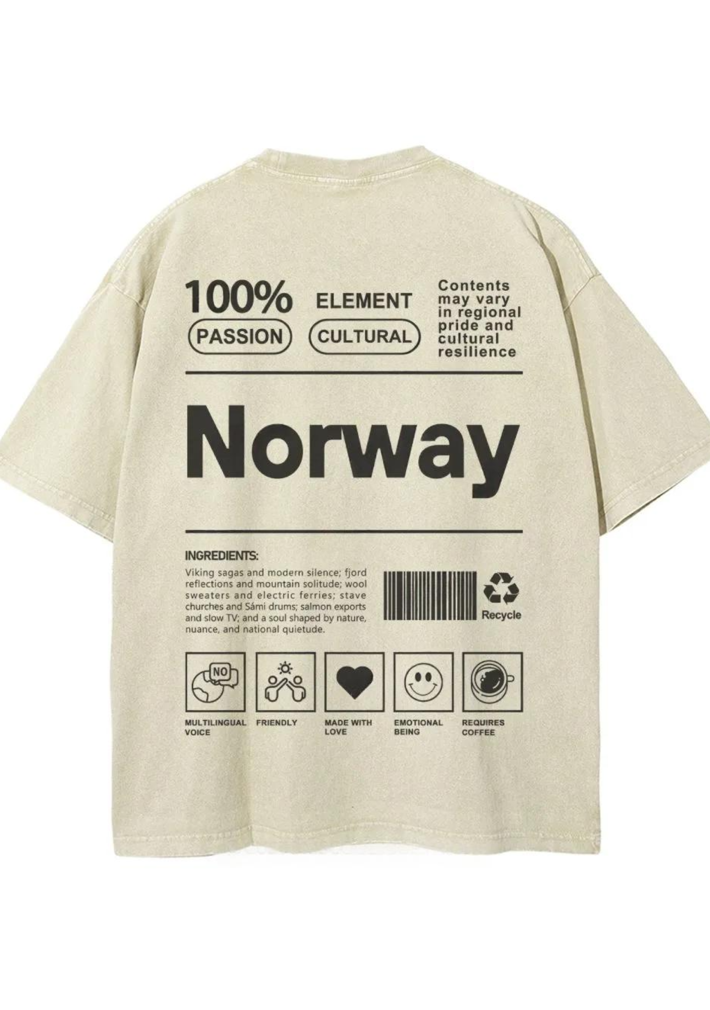 Vintage Argentina Graphic Washed Tee