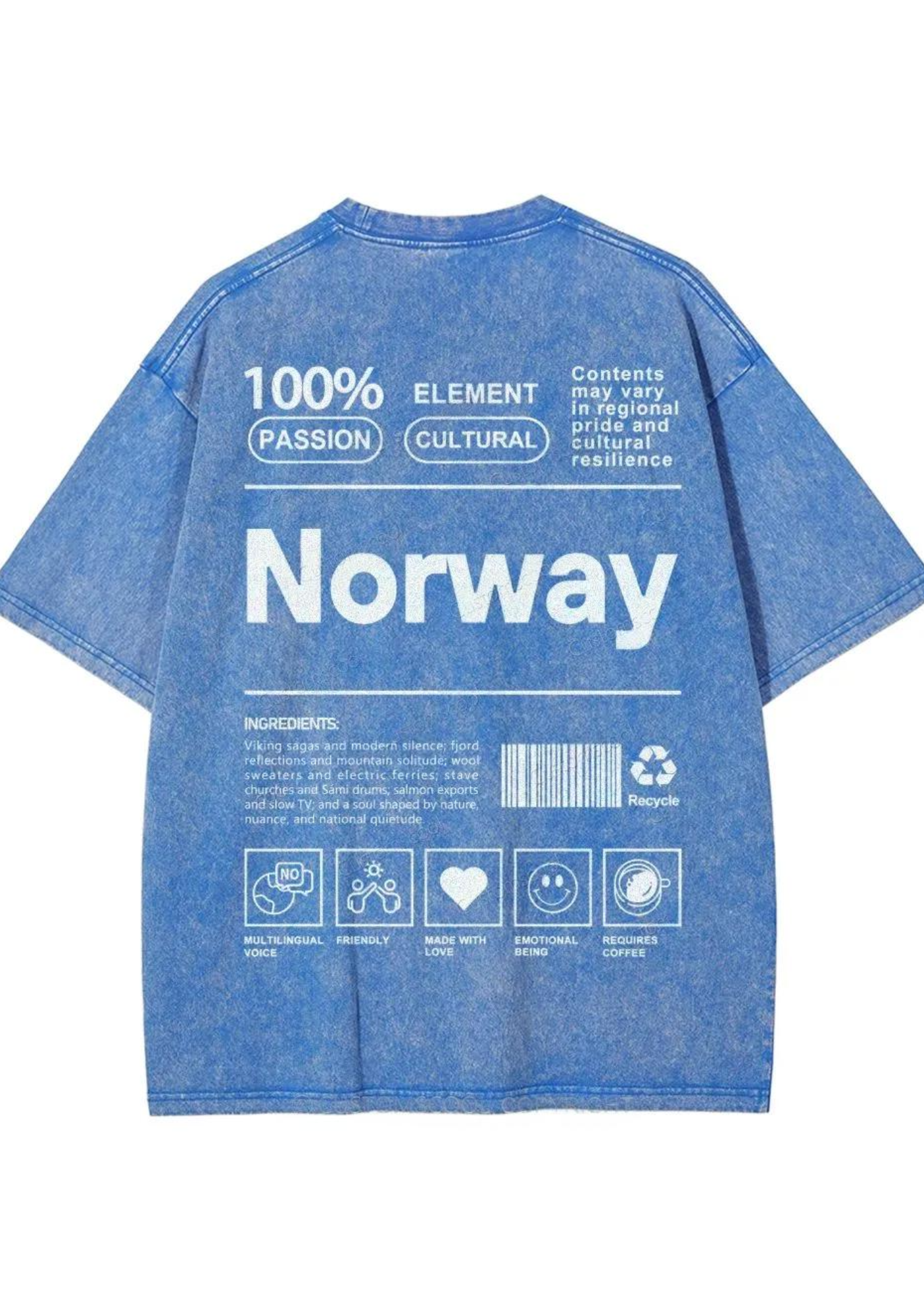 Vintage Argentina Graphic Washed Tee