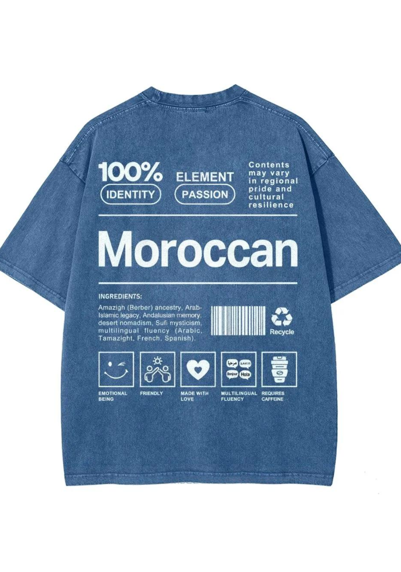 Vintage Moroccan Graphic Washed Tee