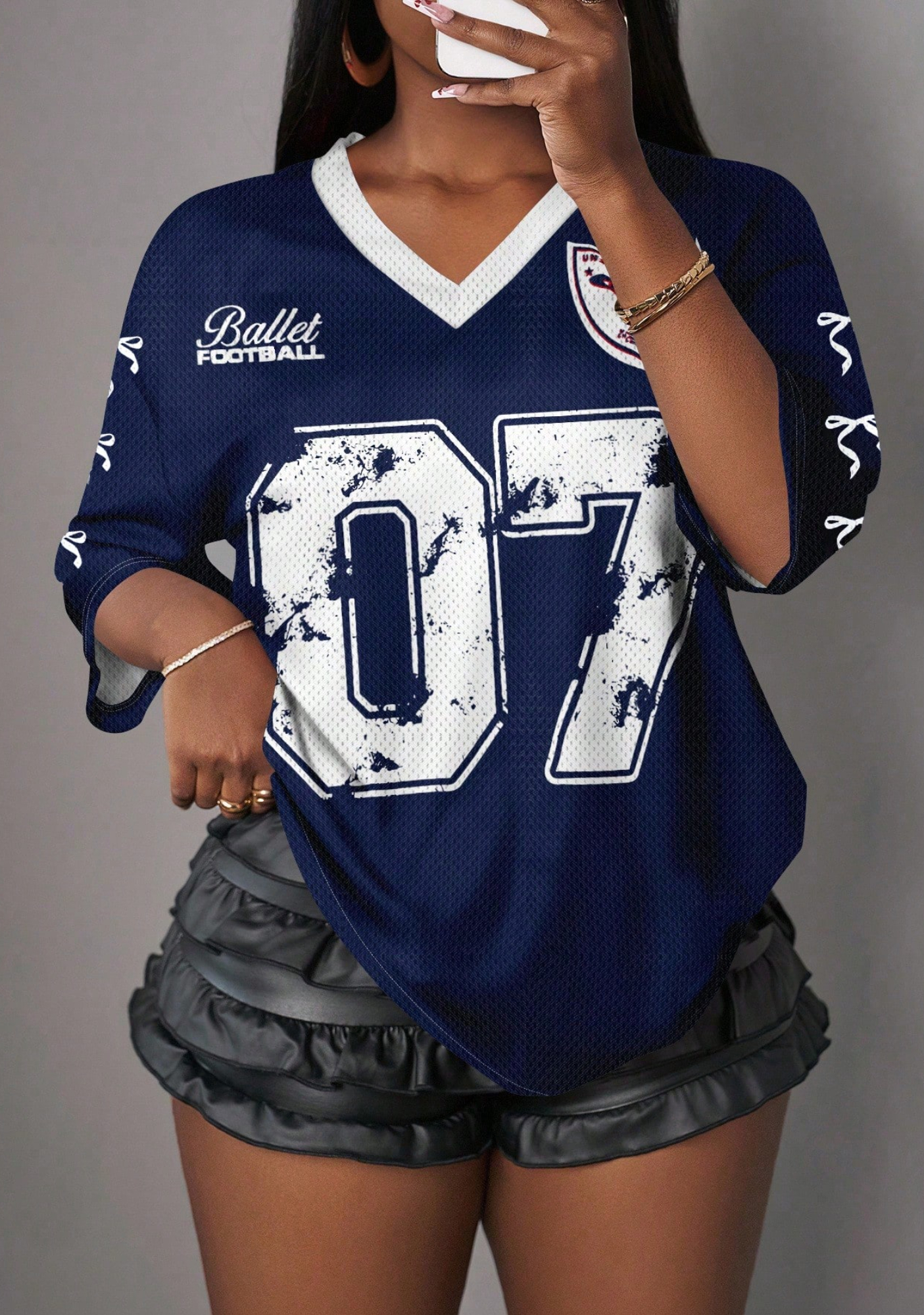 07/23/66 Distressed Number Jersey Shirts