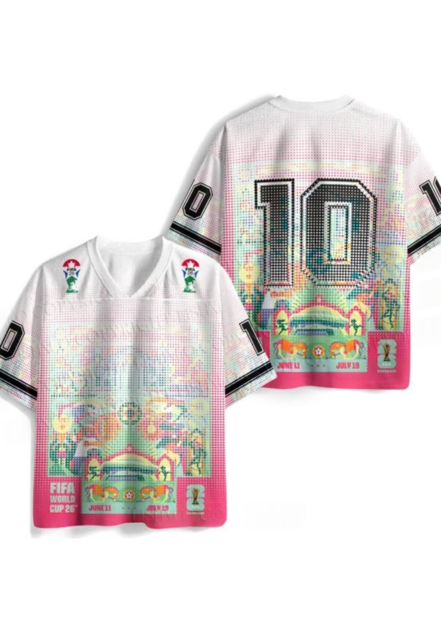2026 World Cup Aesthetic Mesh Jersey Shirts